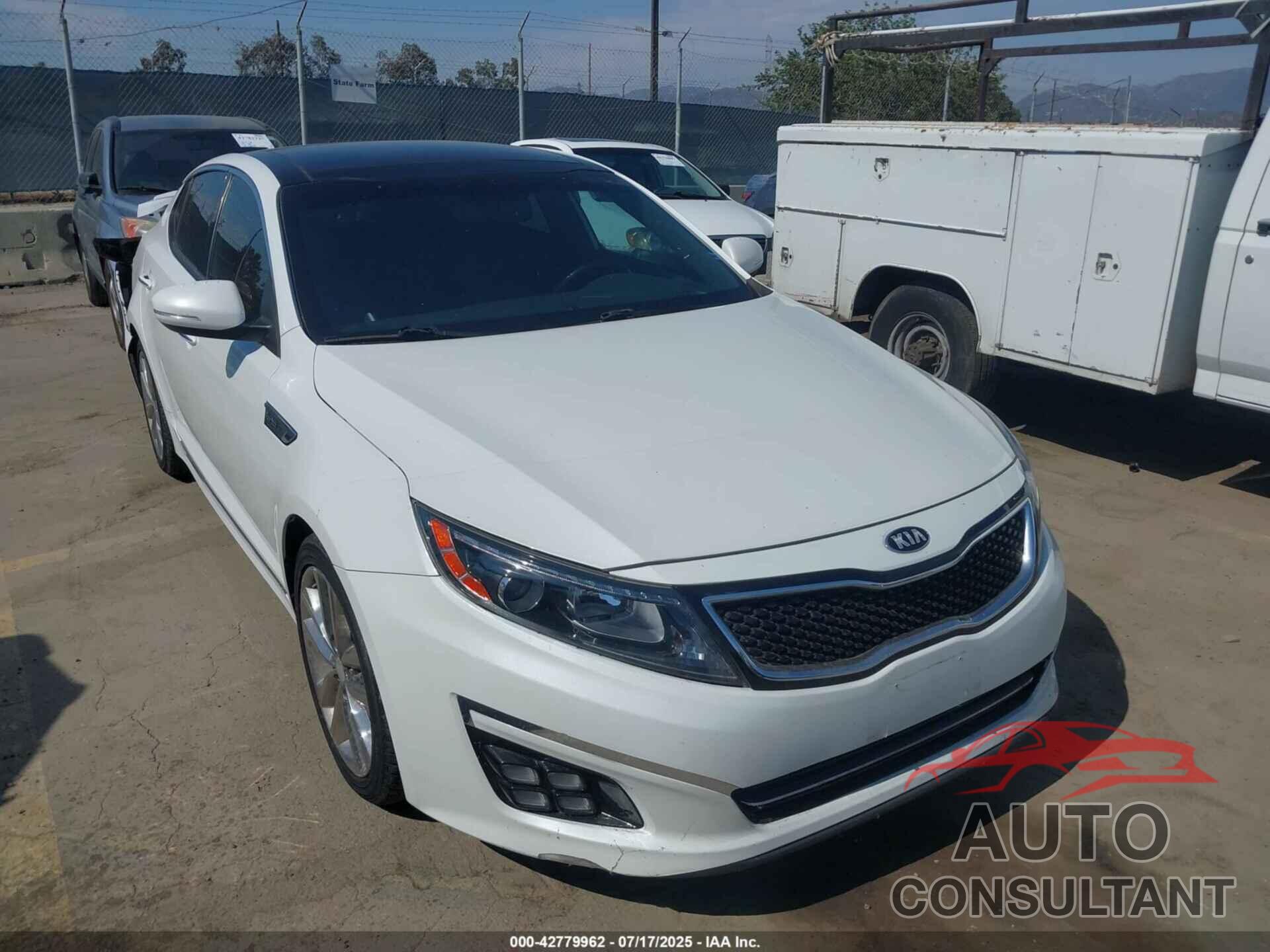 KIA OPTIMA 2014 - 5XXGR4A62EG349245