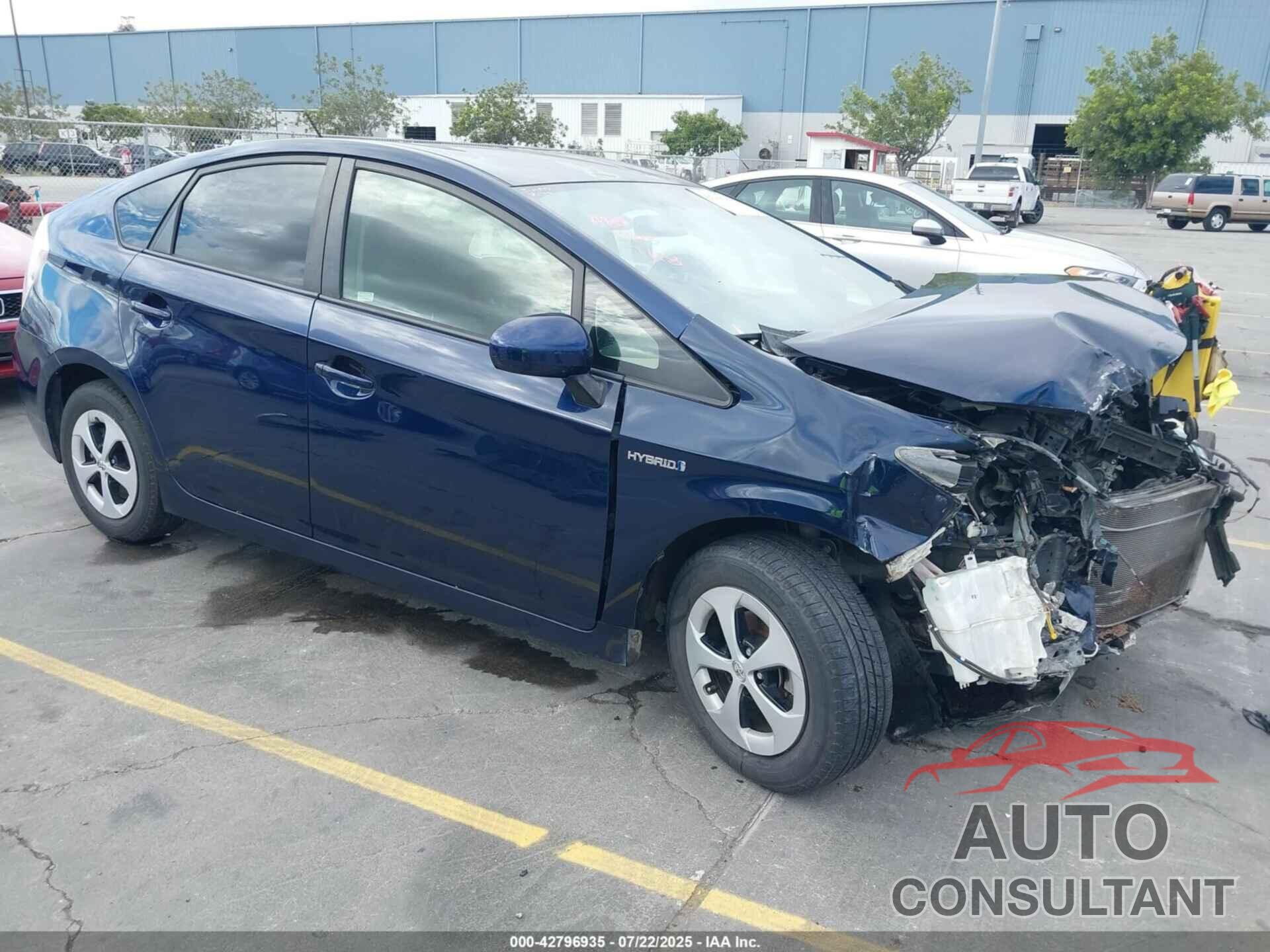 TOYOTA PRIUS 2015 - JTDKN3DU3F2001553