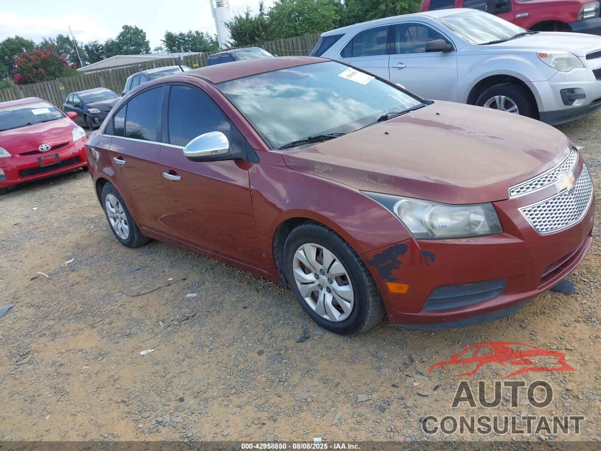 CHEVROLET CRUZE 2012 - 1G1PC5SHXC7290533