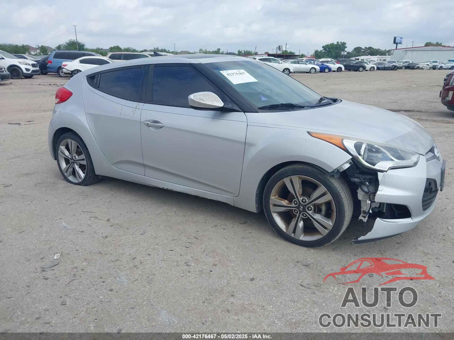 HYUNDAI VELOSTER 2016 - KMHTC6AD4GU295675