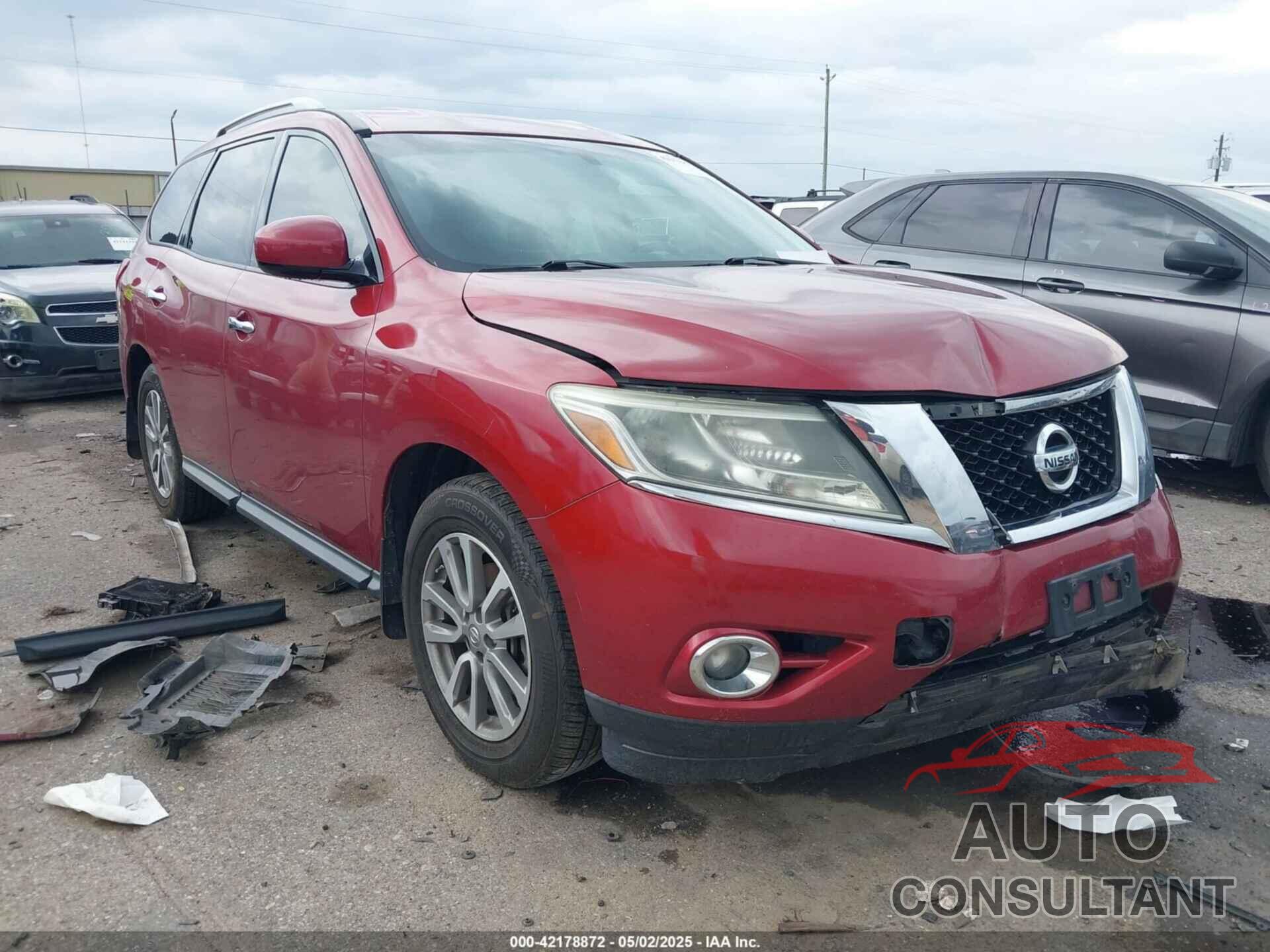 NISSAN PATHFINDER 2015 - 5N1AR2MN8FC610842