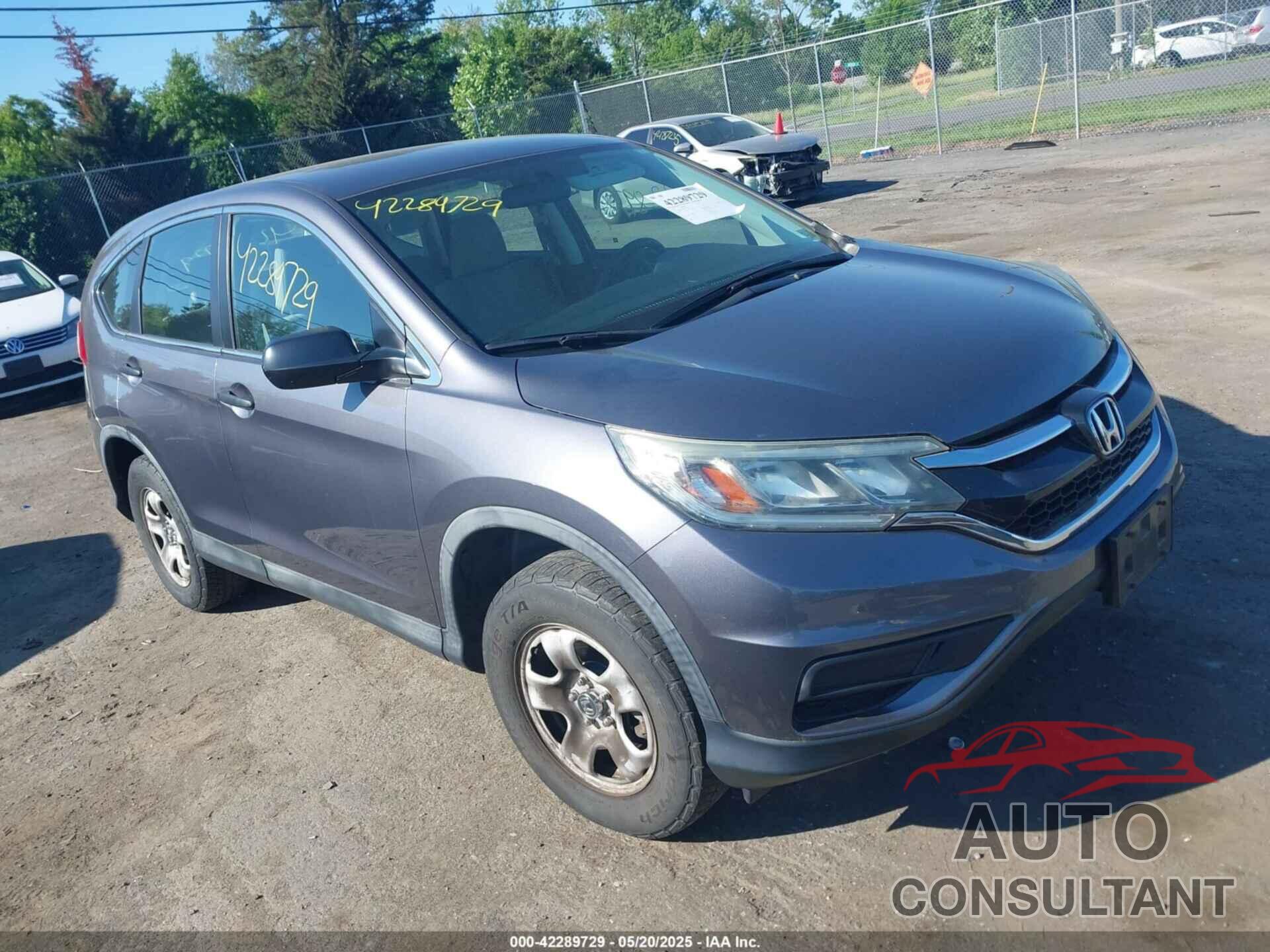 HONDA CR-V 2016 - 5J6RM4H34GL128357