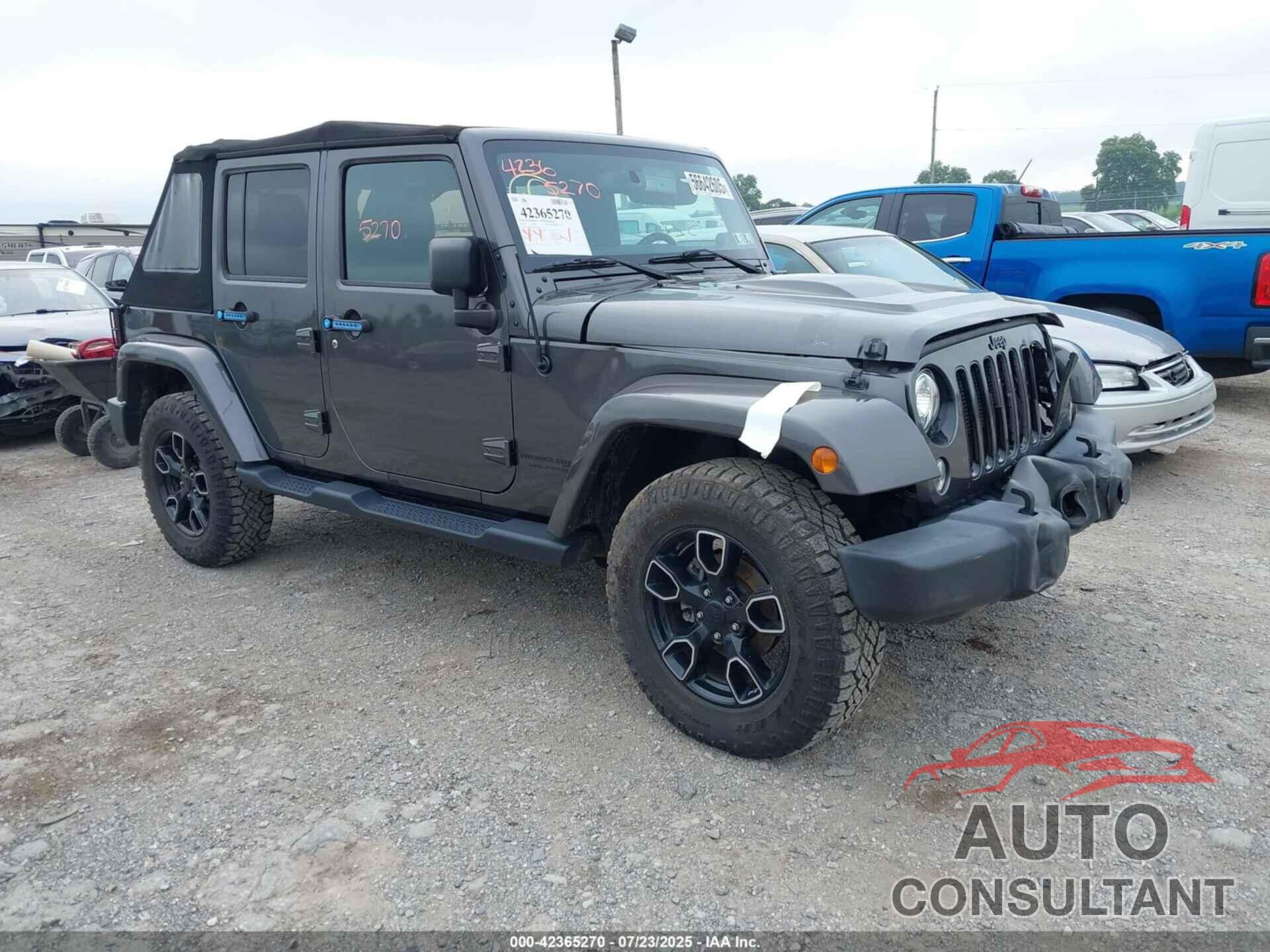 JEEP WRANGLER JK UNLIMITED 2018 - 1C4BJWEG5JL879543