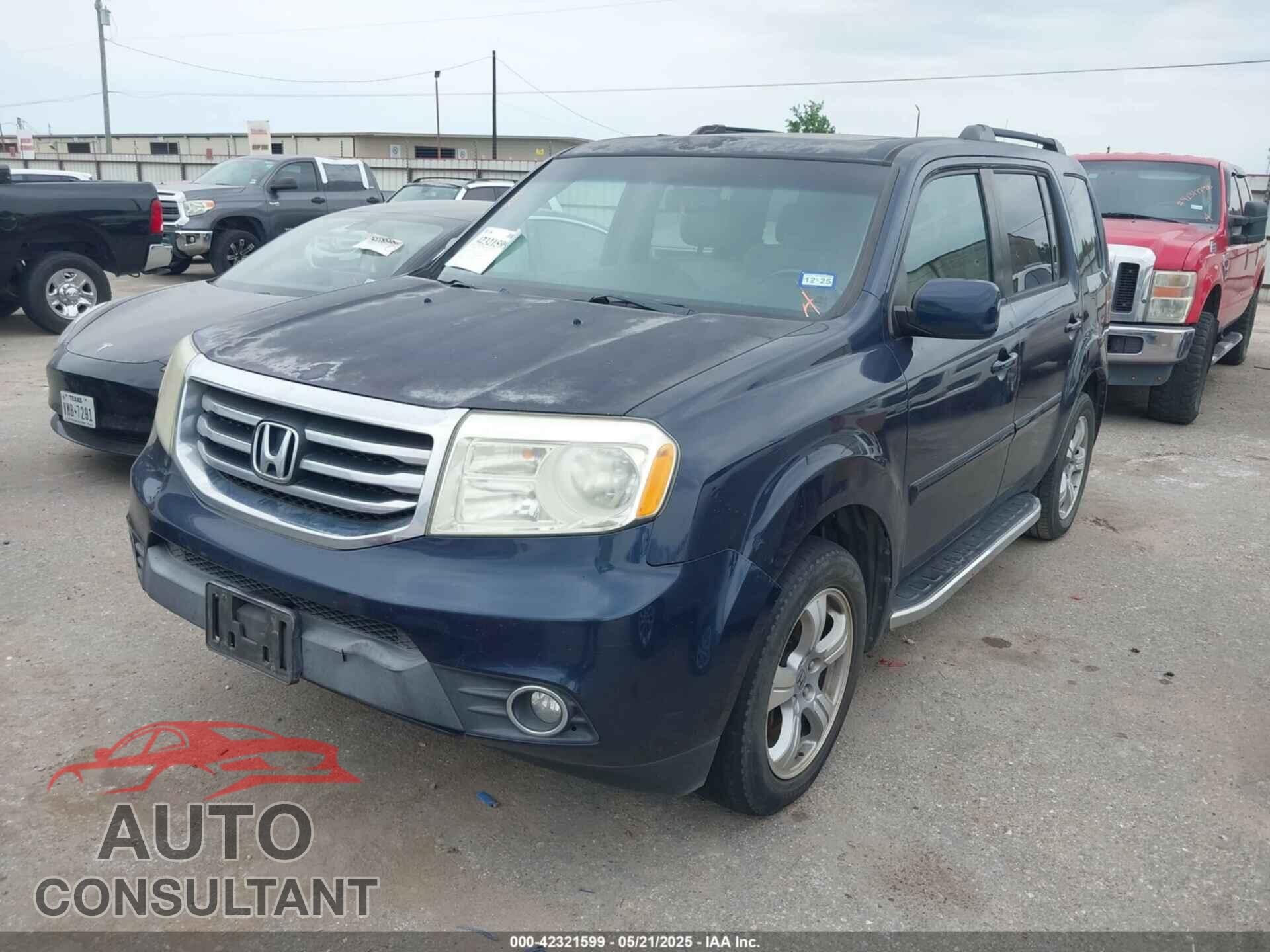 HONDA PILOT 2012 - 5FNYF3H50CB036361