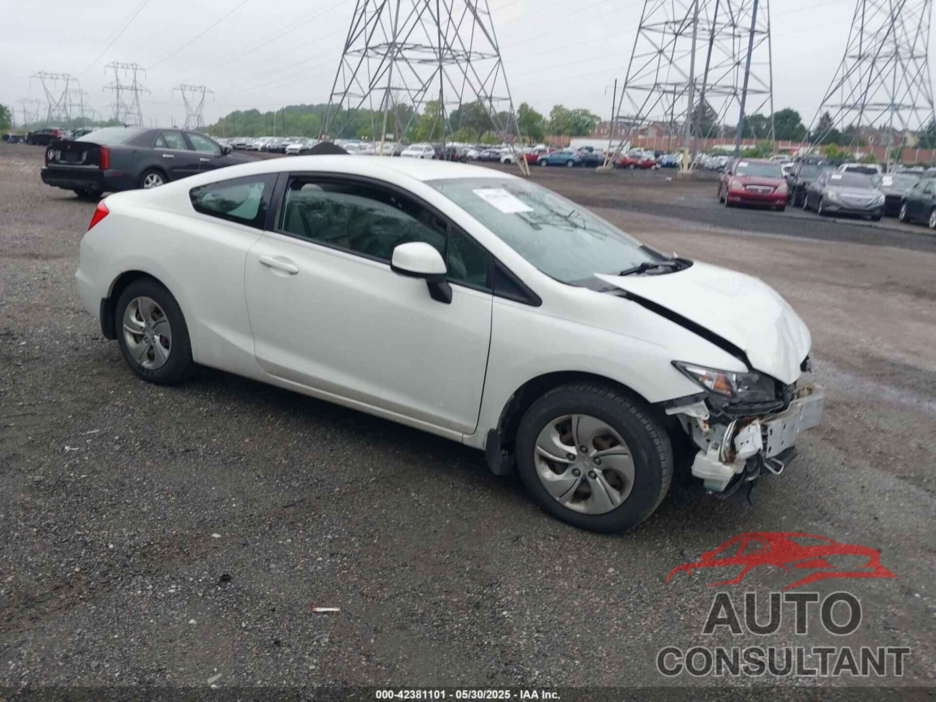 HONDA CIVIC 2013 - 2HGFG3B58DH516433