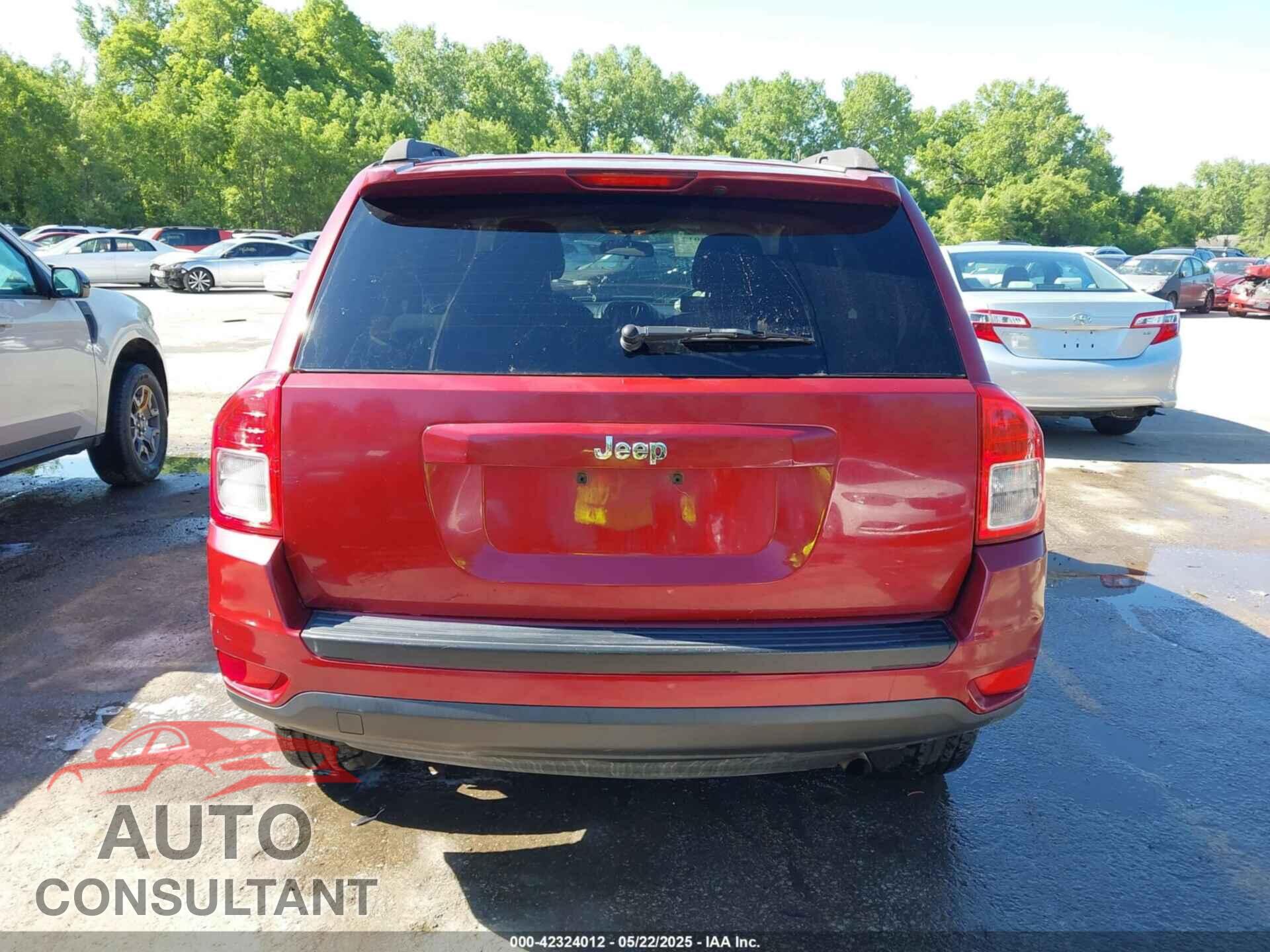 JEEP COMPASS 2012 - 1C4NJCBA8CD627441