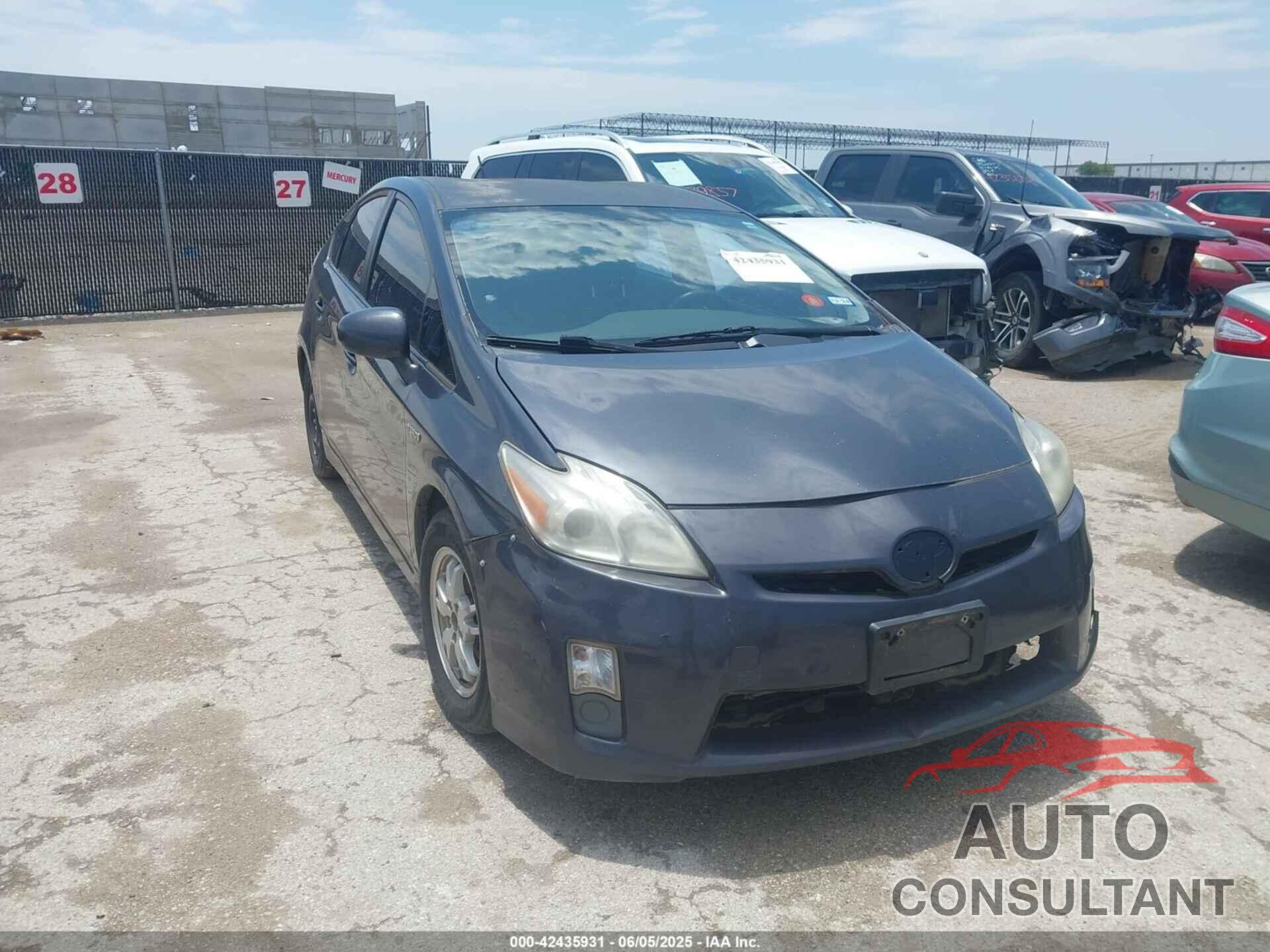 TOYOTA PRIUS 2011 - JTDKN3DU0B1358821