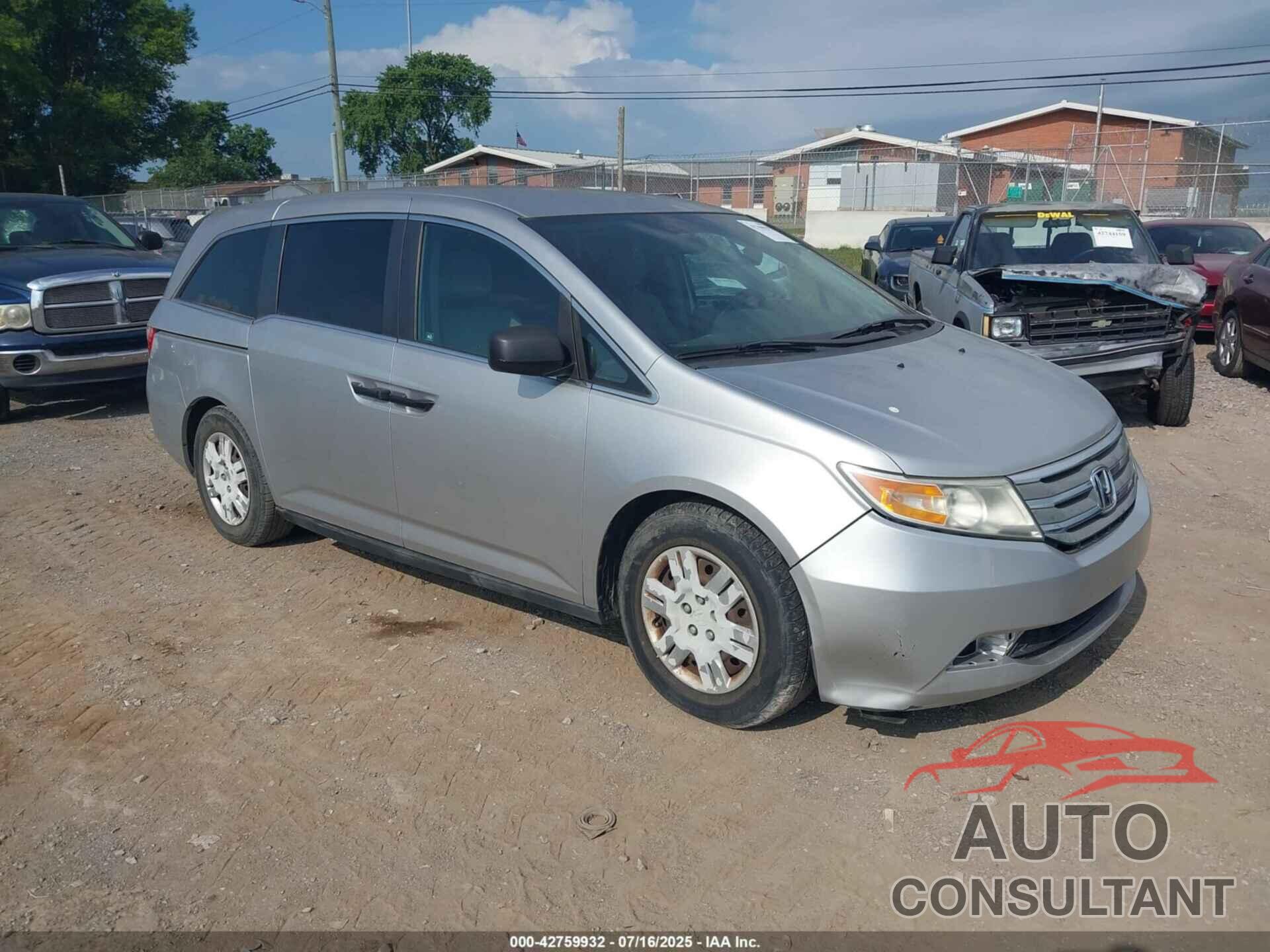 HONDA ODYSSEY 2012 - 5FNRL5H25CB018436
