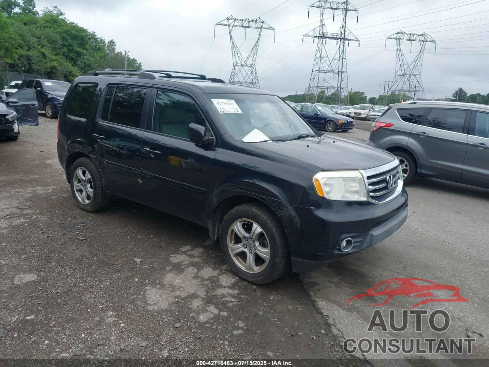 HONDA PILOT 2014 - 5FNYF4H53EB016162