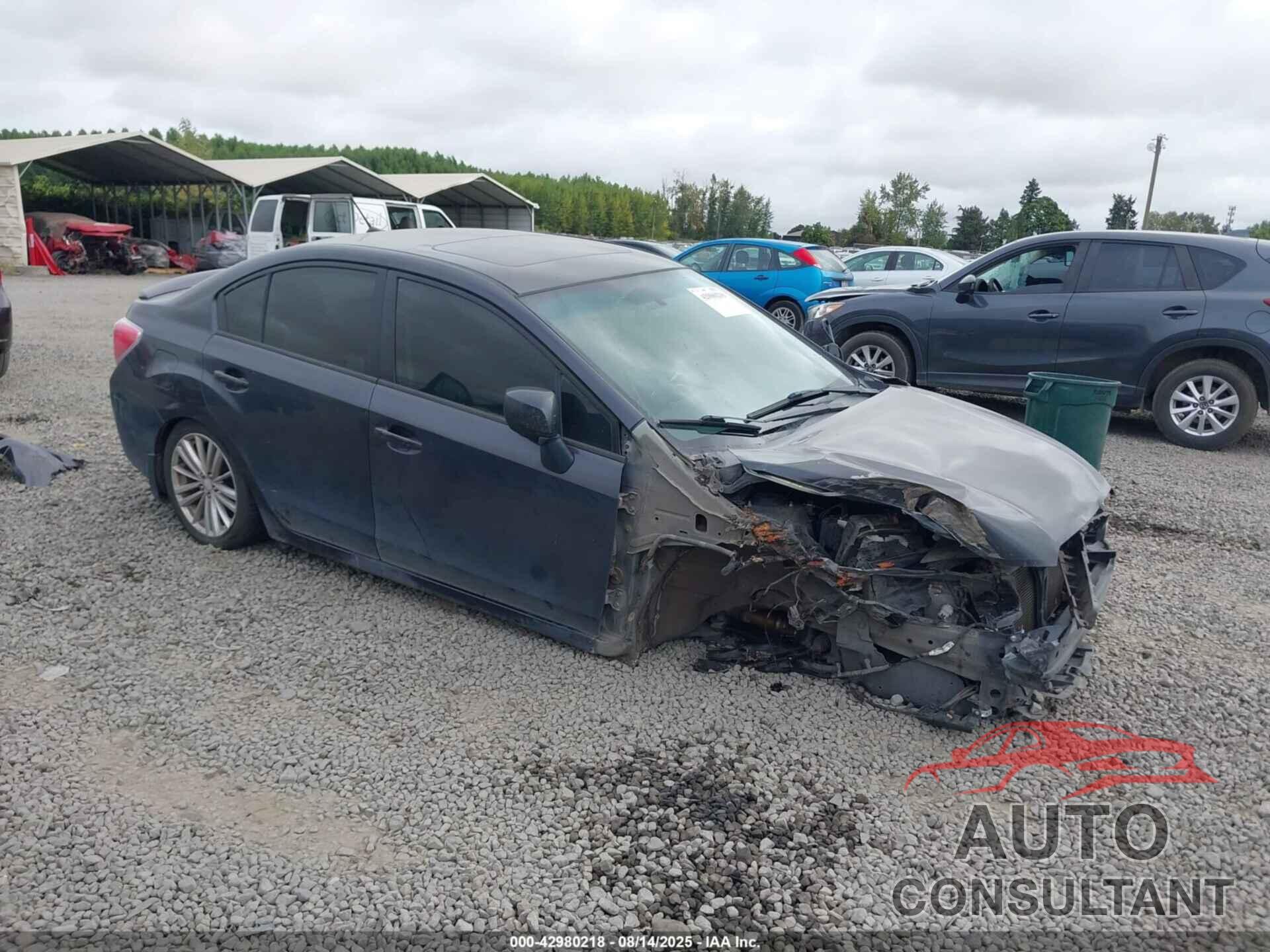 SUBARU IMPREZA 2012 - JF1GJAD66CH027943