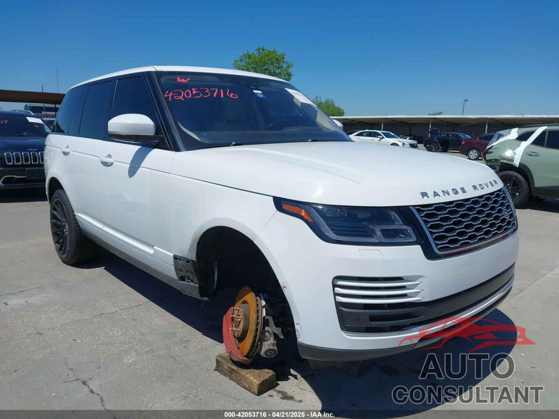 LAND ROVER RANGE ROVER 2019 - SALGS2SV5KA542892