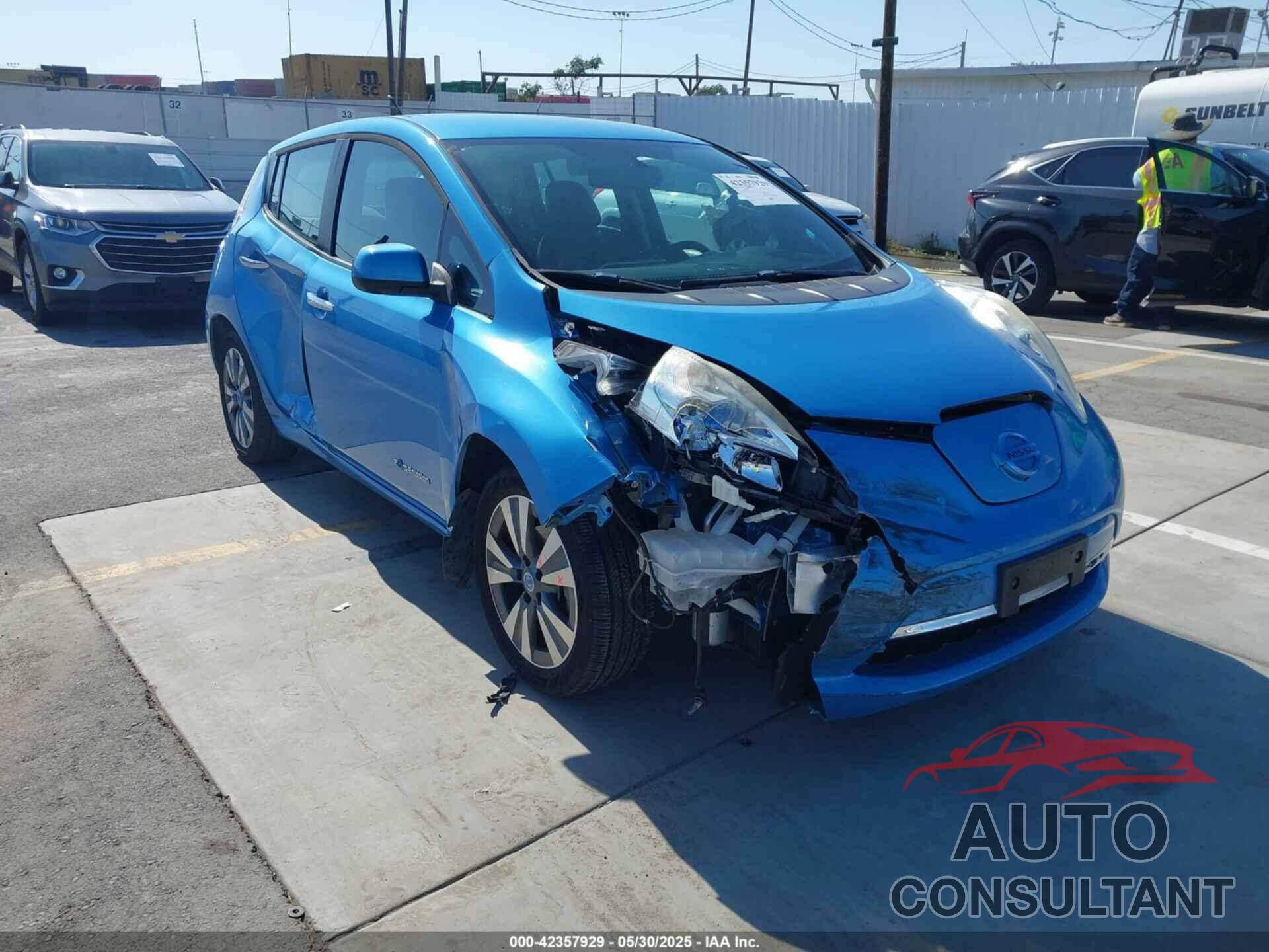NISSAN LEAF 2013 - 1N4AZ0CP8DC410817