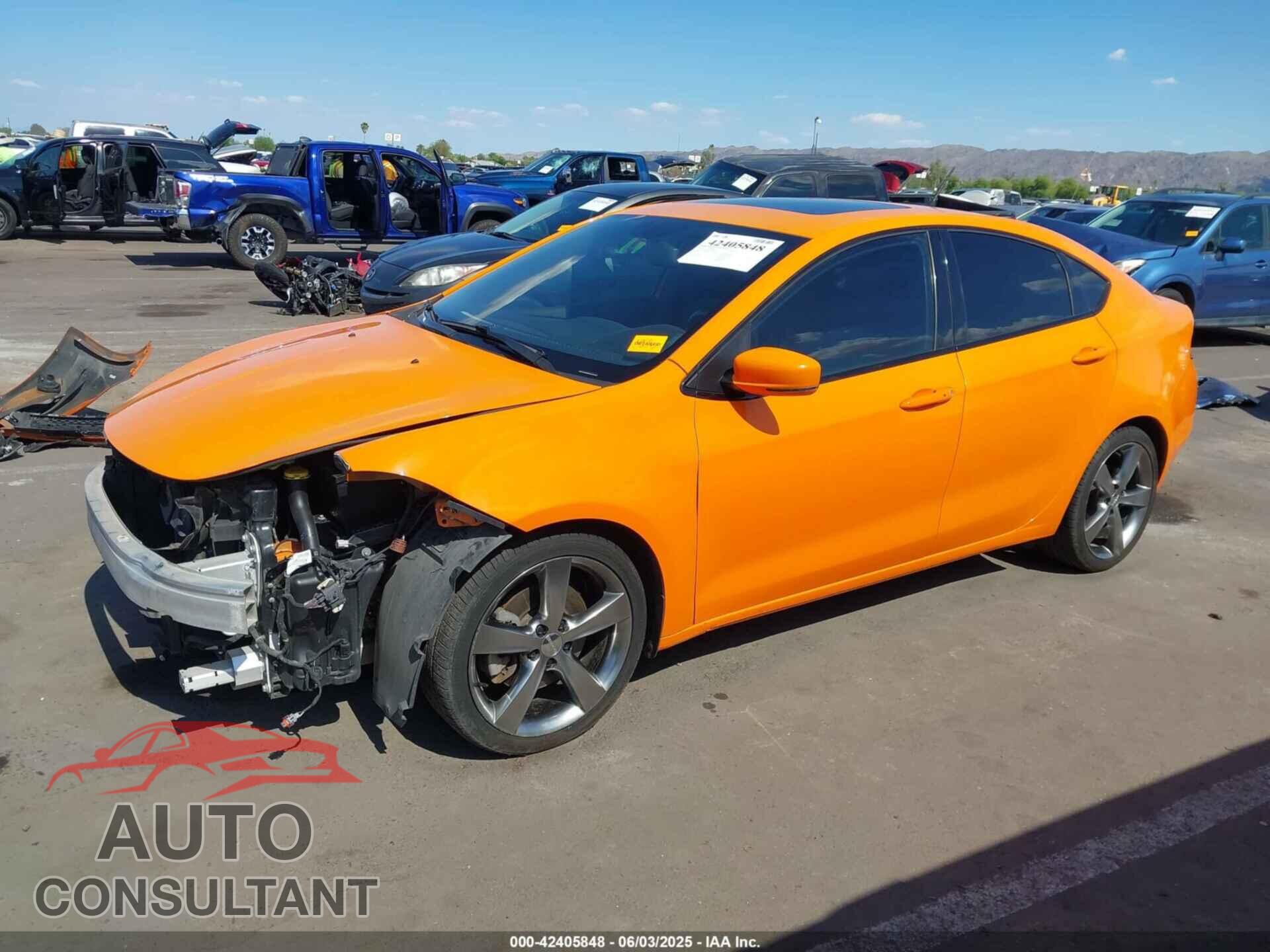 DODGE DART 2014 - 1C3CDFEB1ED704484