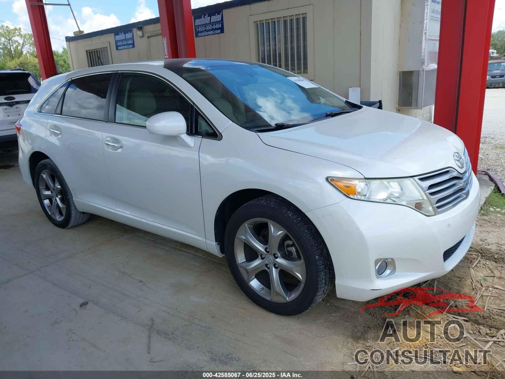 TOYOTA VENZA 2009 - 4T3ZK11A39U018192