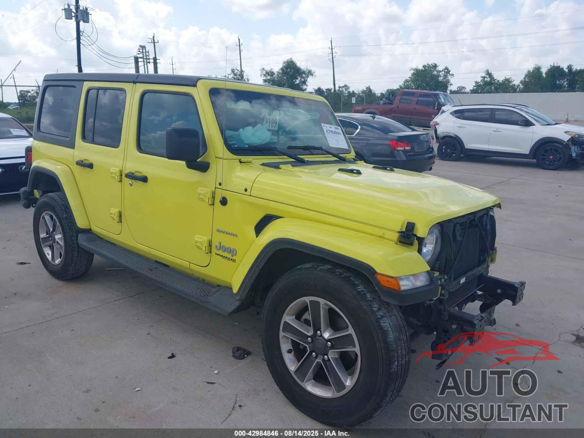 JEEP WRANGLER UNLIMITED 2022 - 1C4HJXEN7NW253852