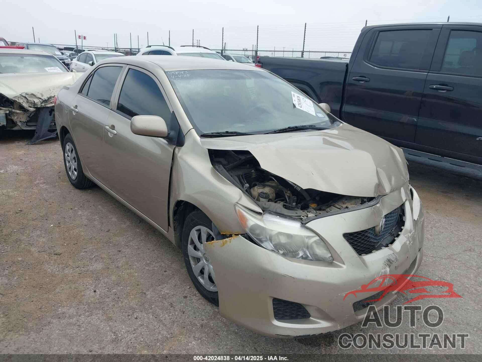 TOYOTA COROLLA 2010 - 1NXBU4EE3AZ298252