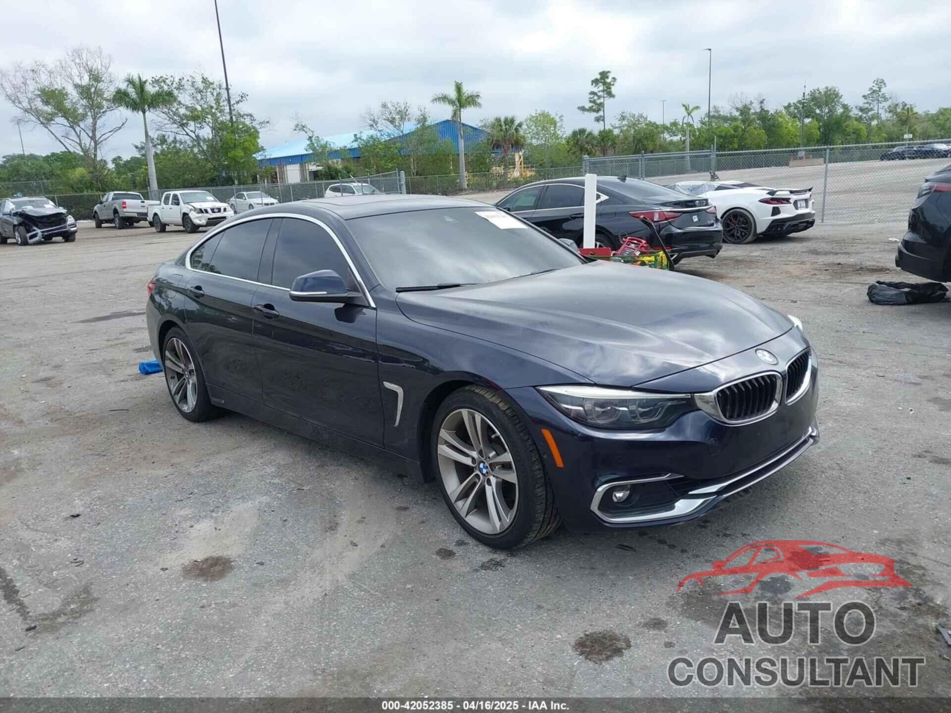BMW 430I GRAN COUPE 2018 - WBA4J1C53JBG80851