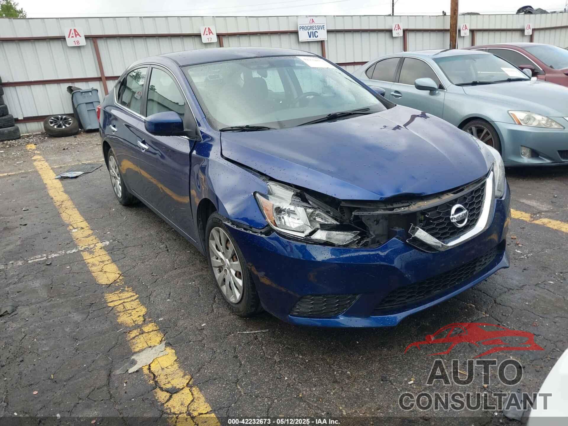 NISSAN SENTRA 2016 - 3N1AB7AP5GY286935