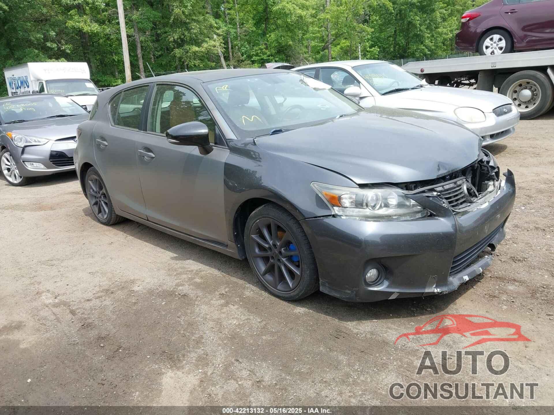 LEXUS CT 200H 2011 - JTHKD5BH3B2041497