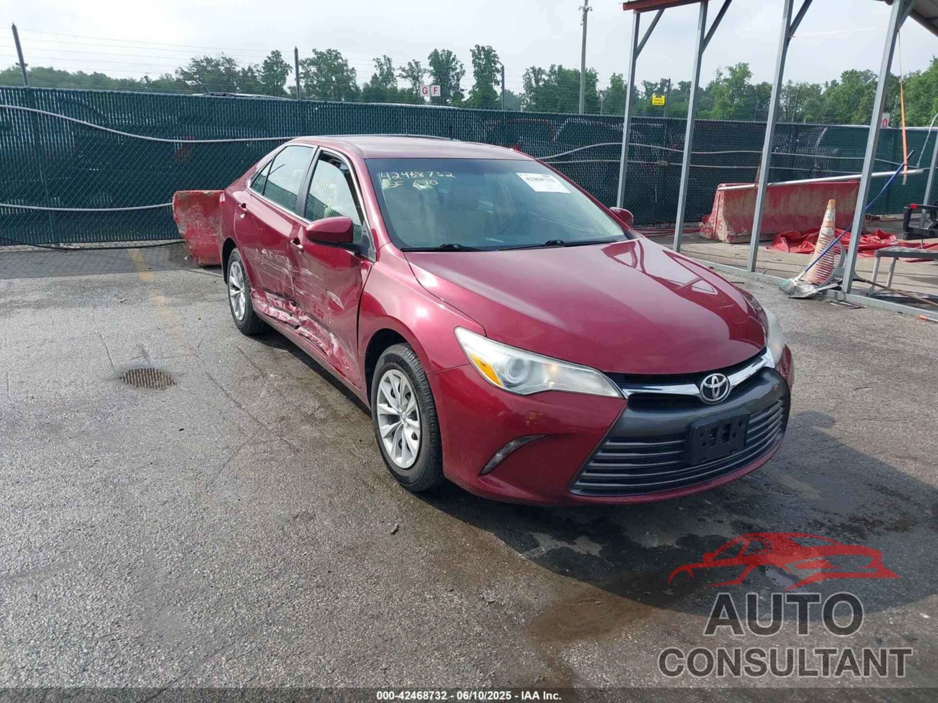 TOYOTA CAMRY 2017 - 4T1BF1FK5HU656295