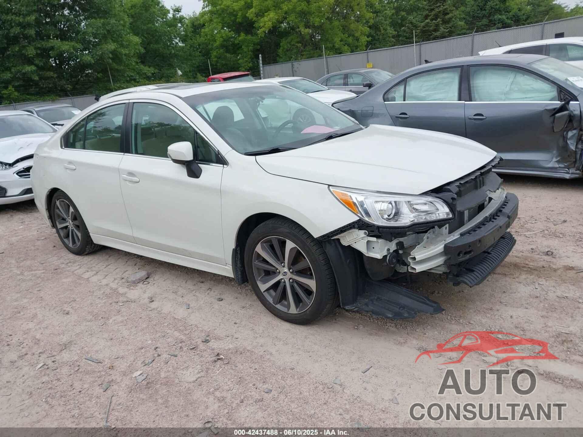 SUBARU LEGACY 2015 - 4S3BNBL67F3026236
