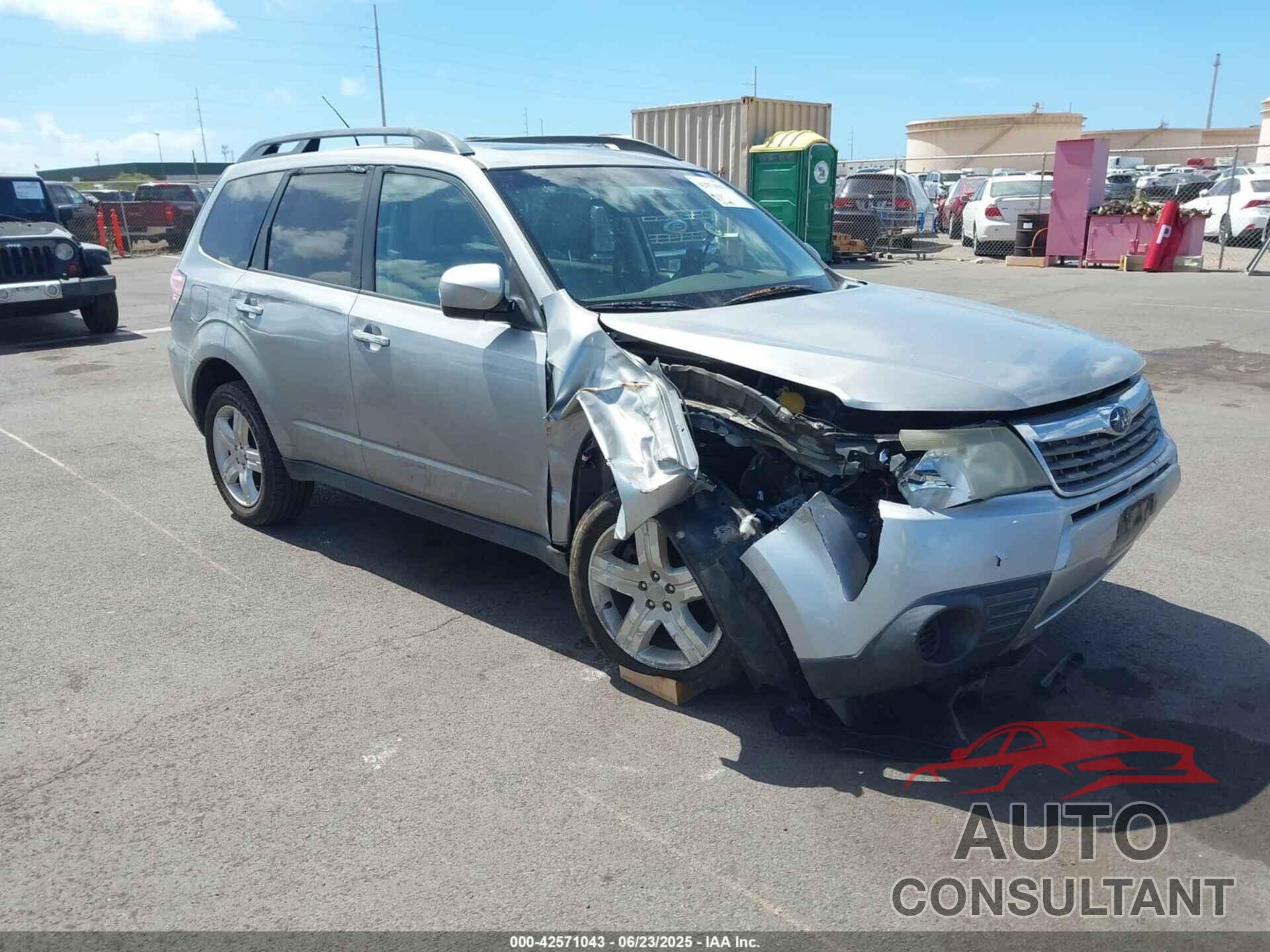 SUBARU FORESTER 2009 - JF2SH63639H712703