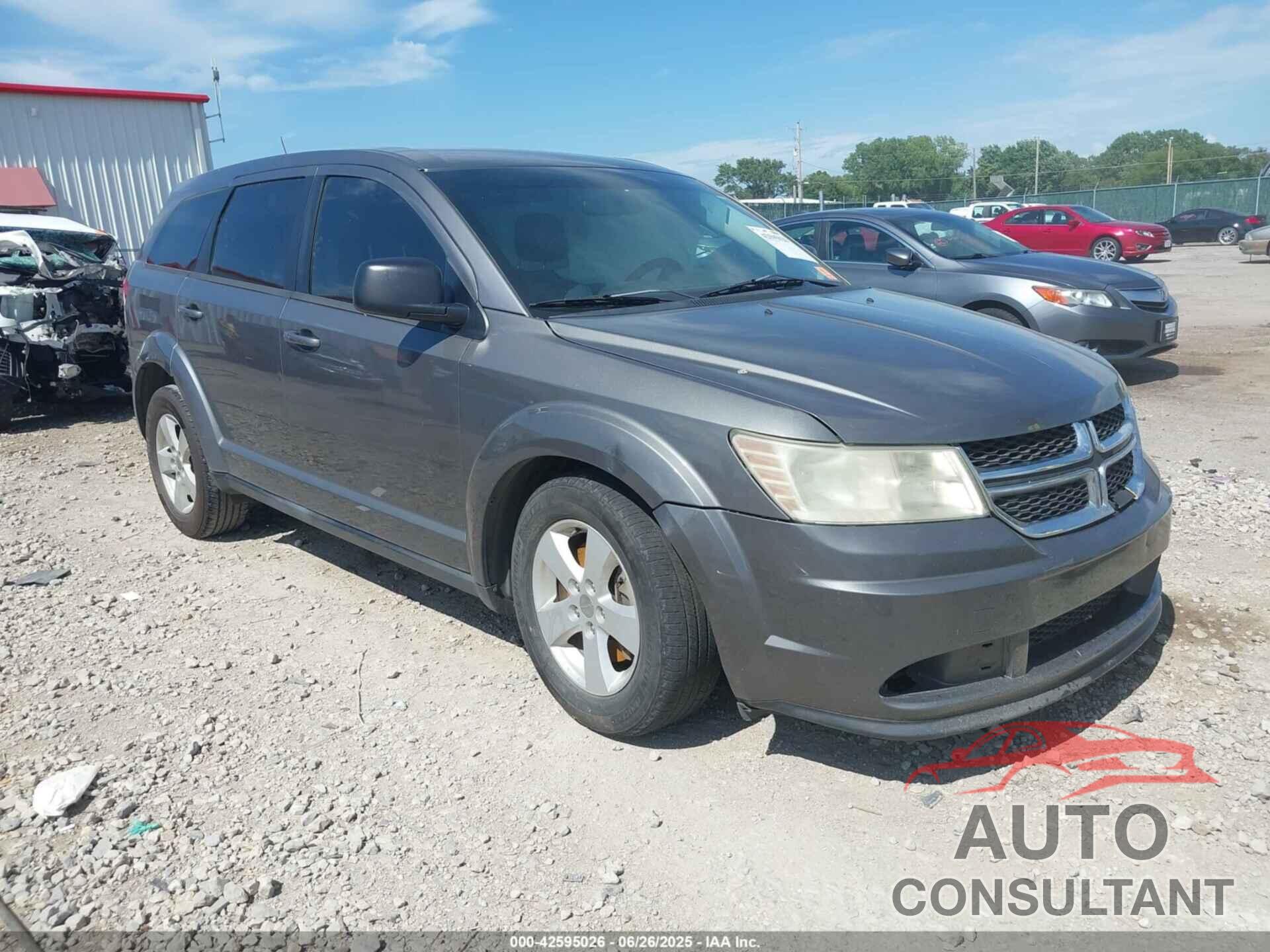 DODGE JOURNEY 2013 - 3C4PDCAB7DT558425