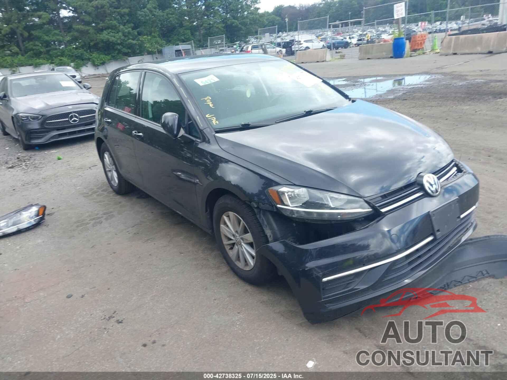 VOLKSWAGEN GOLF 2019 - 3VWG57AU1KM020880