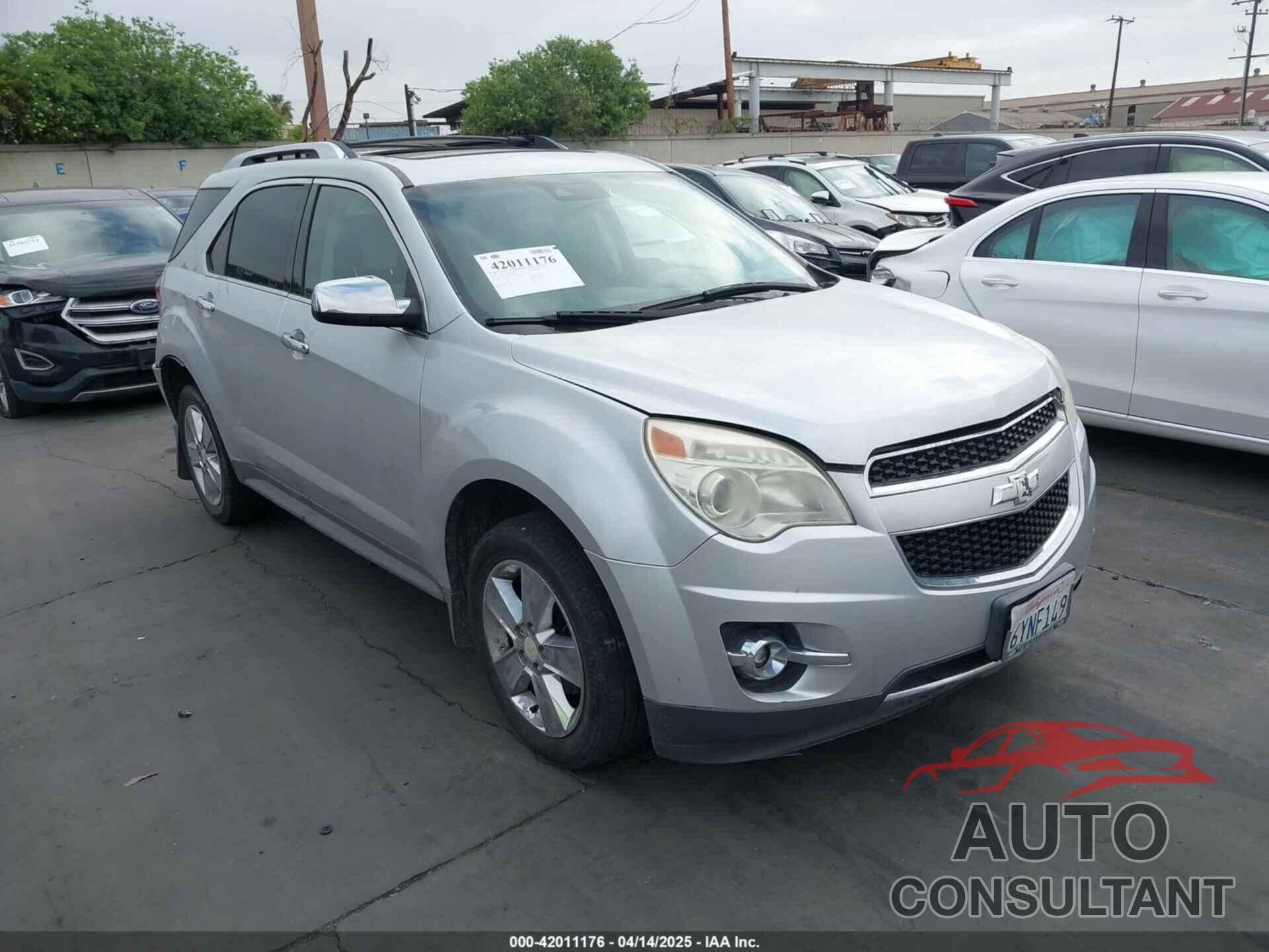 CHEVROLET EQUINOX 2013 - 1GNFLGEK9DZ100403