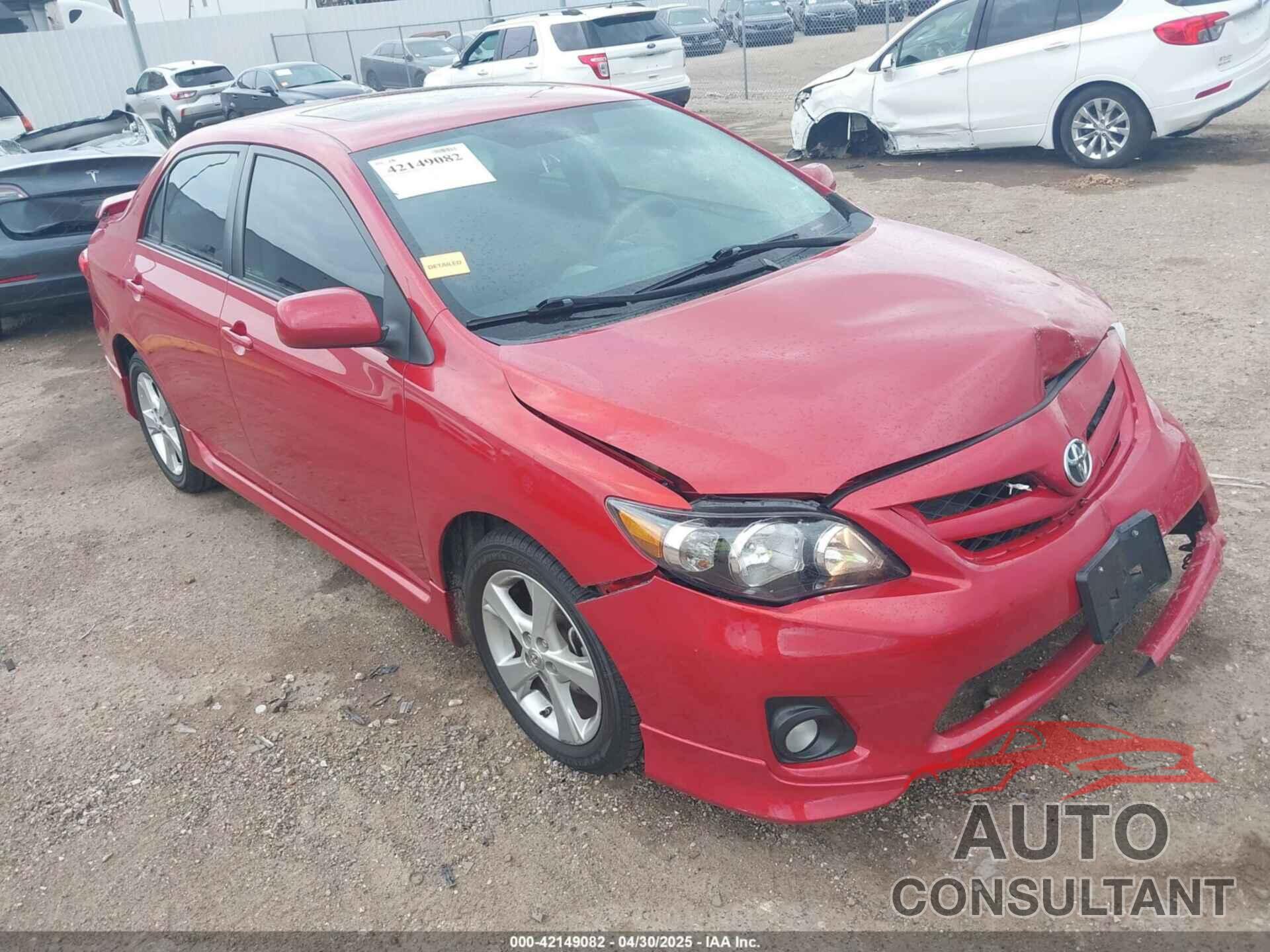 TOYOTA COROLLA 2011 - 2T1BU4EE5BC708875
