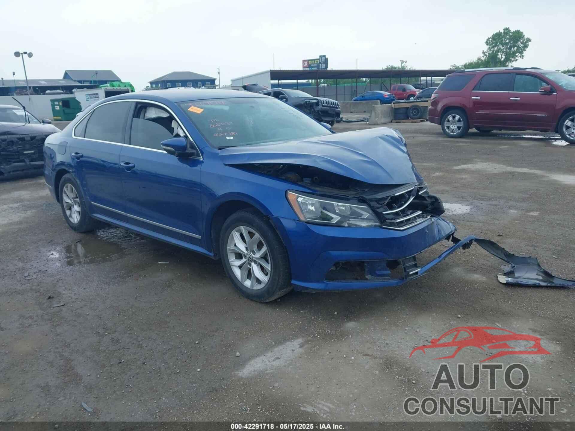 VOLKSWAGEN PASSAT 2016 - 1VWAS7A33GC027781