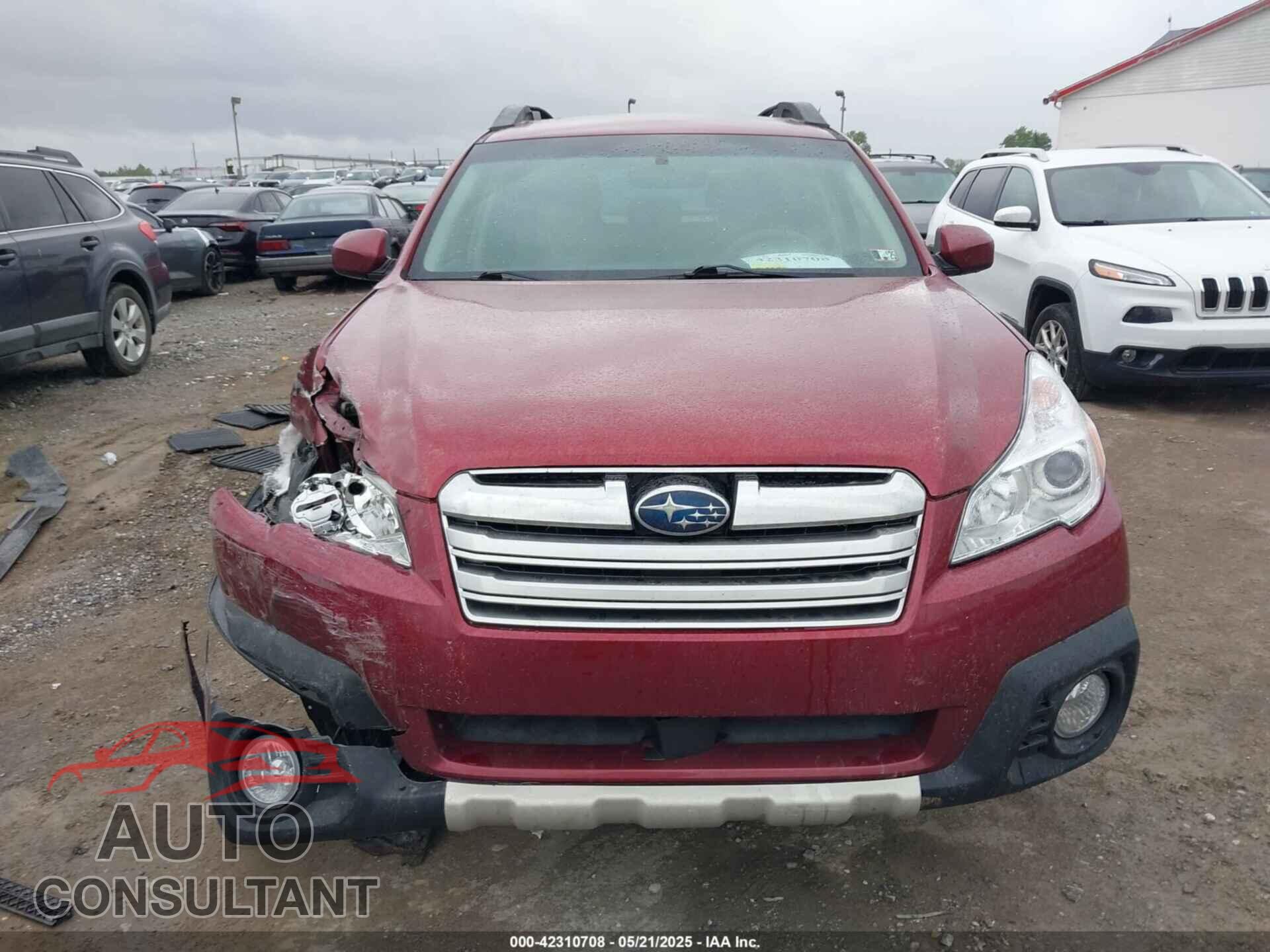 SUBARU OUTBACK 2014 - 4S4BRBLC4E3208321