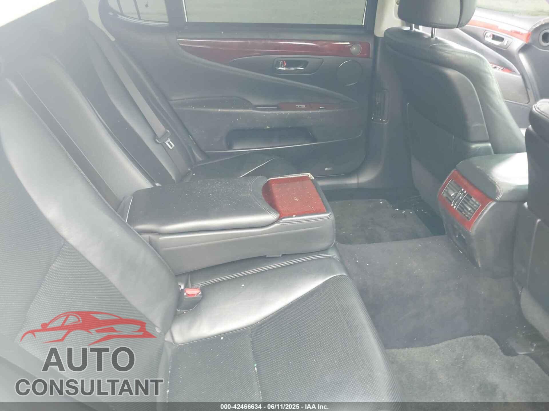 LEXUS LS 2012 - JTHGL5EF3C5045004