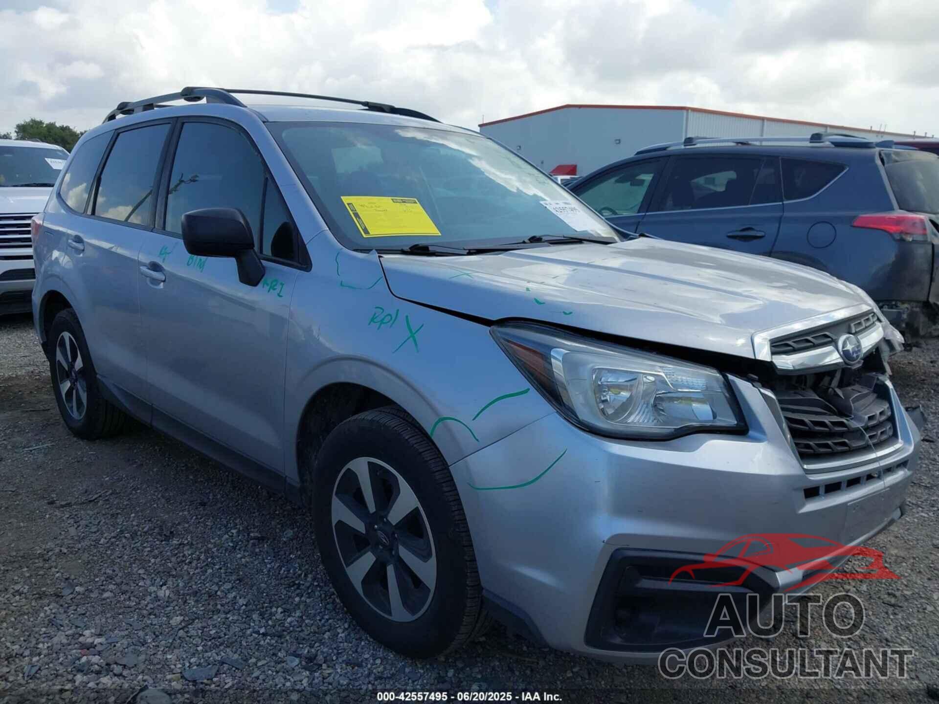 SUBARU FORESTER 2017 - JF2SJABC7HH570224