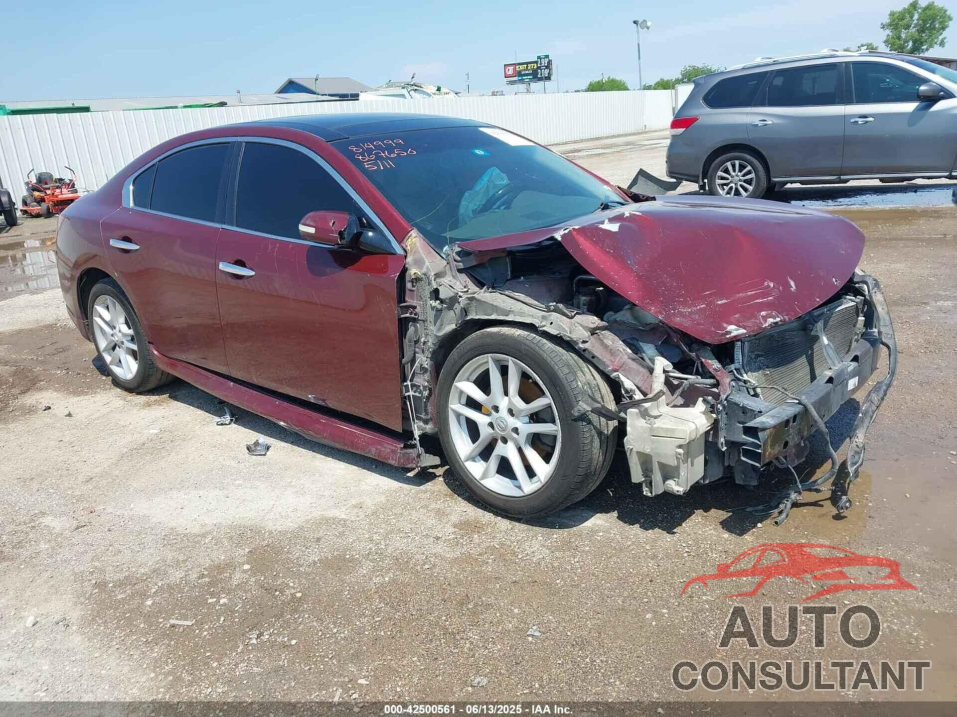 NISSAN MAXIMA 2010 - 1N4AA5APXAC867650
