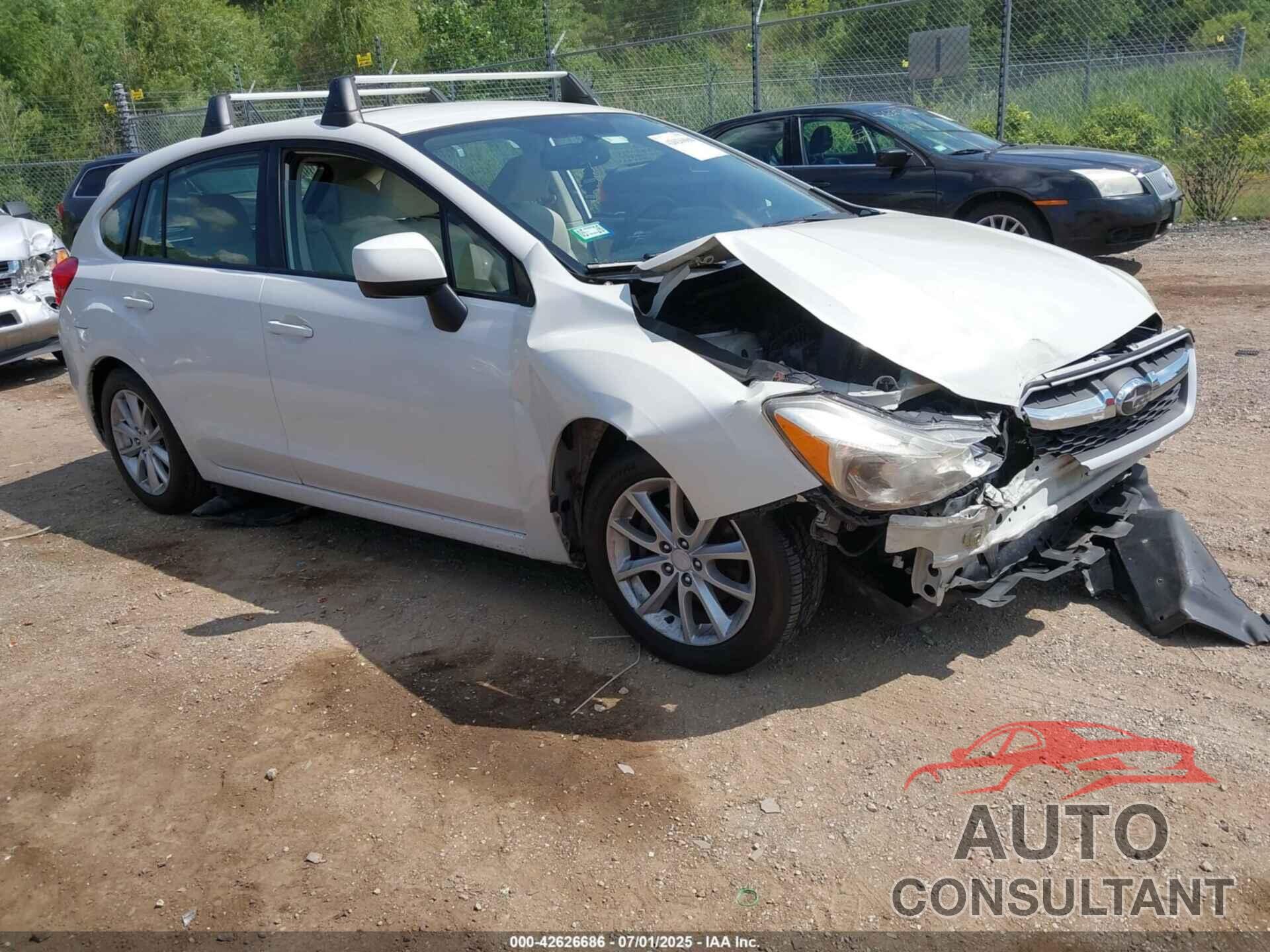 SUBARU IMPREZA 2013 - JF1GPAC68D2889596