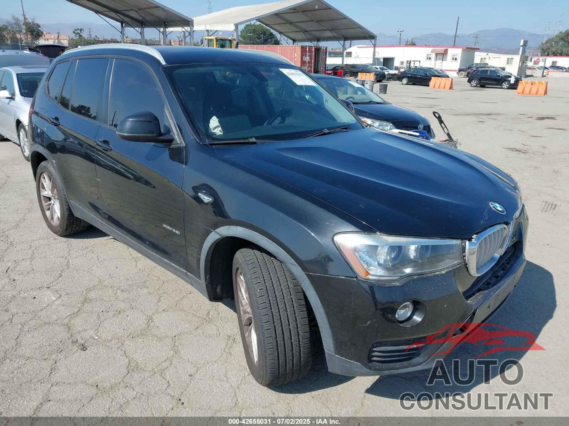 BMW X3 2015 - 5UXWX9C55F0D48744