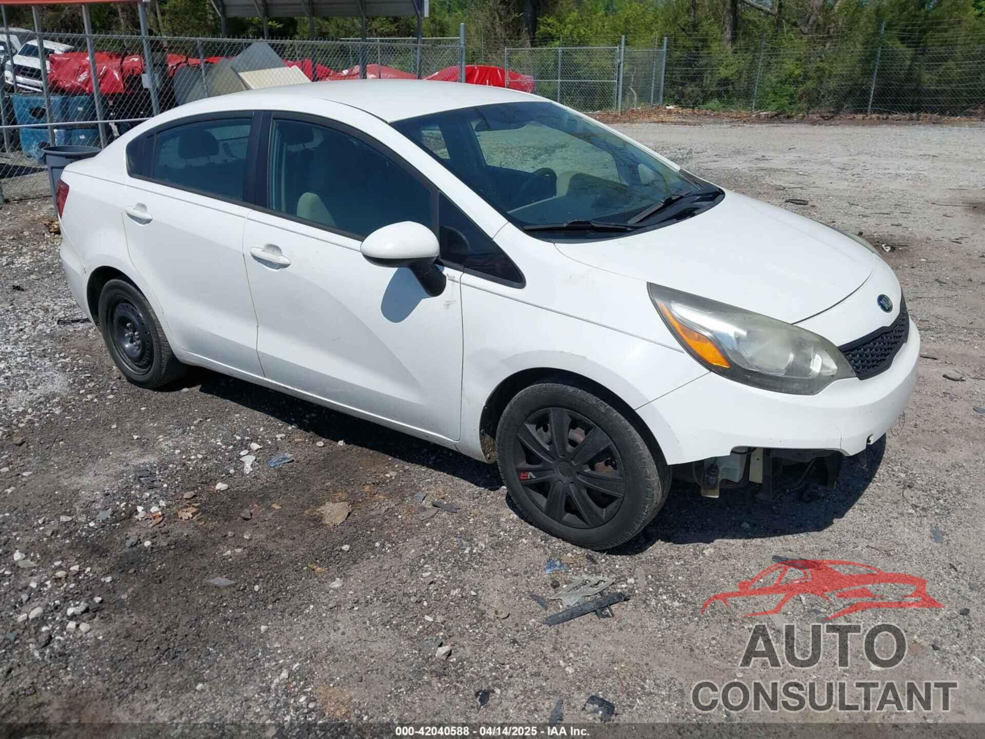 KIA RIO 2016 - KNADM4A39G6639200