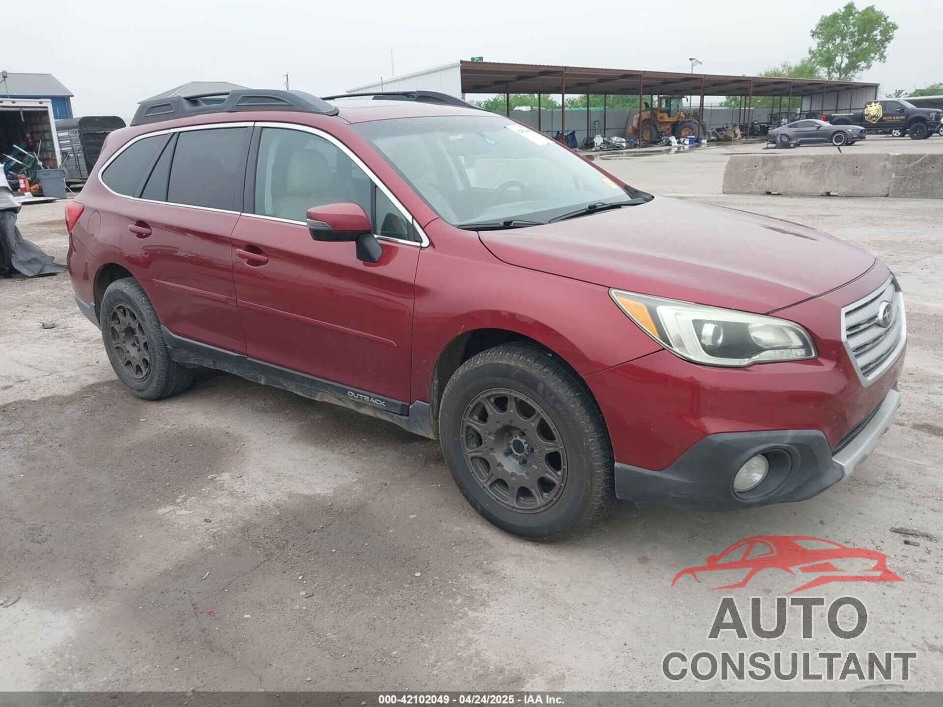 SUBARU OUTBACK 2016 - 4S4BSBLC9G3297231