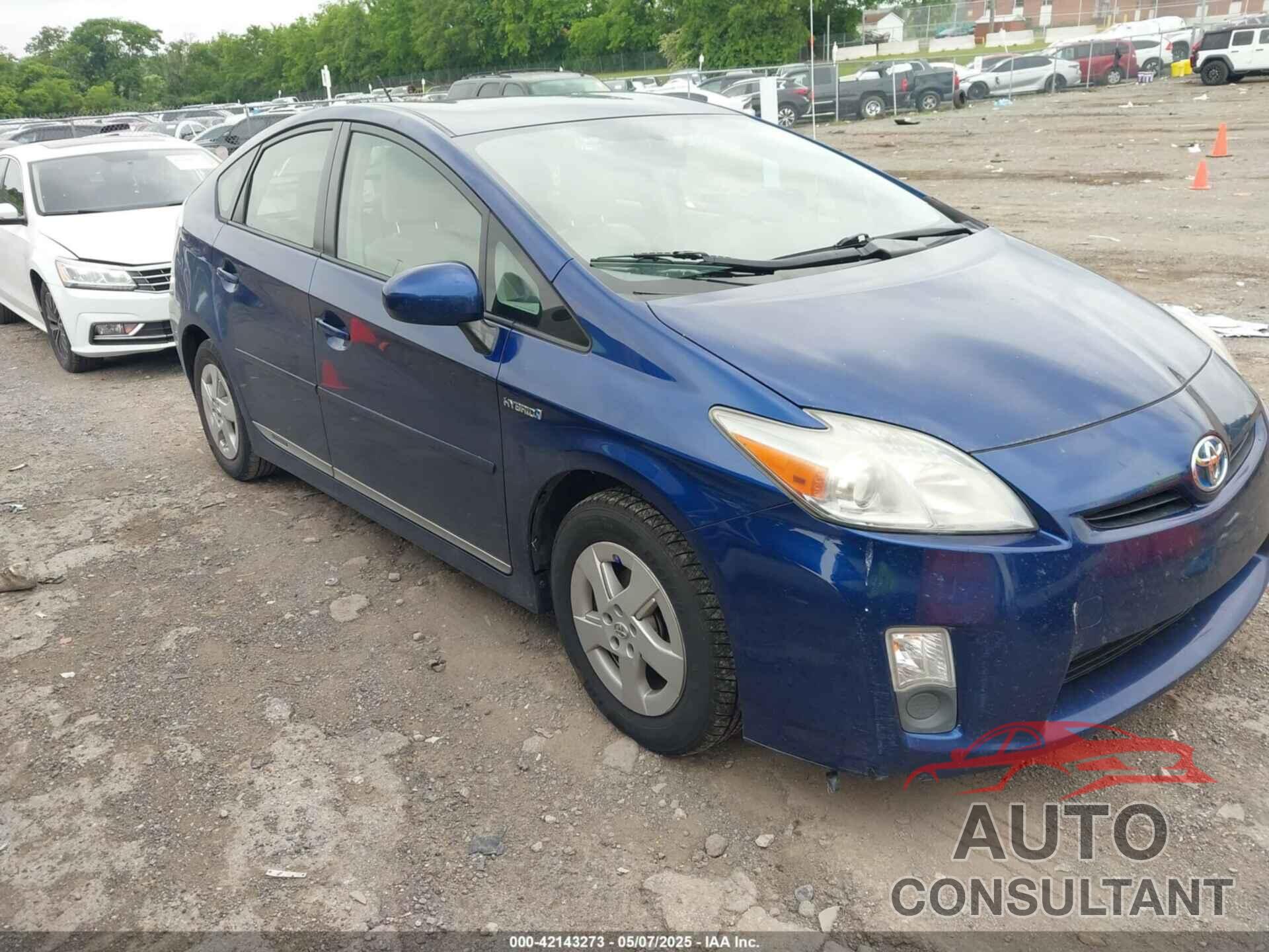 TOYOTA PRIUS 2010 - JTDKN3DU5A1266974