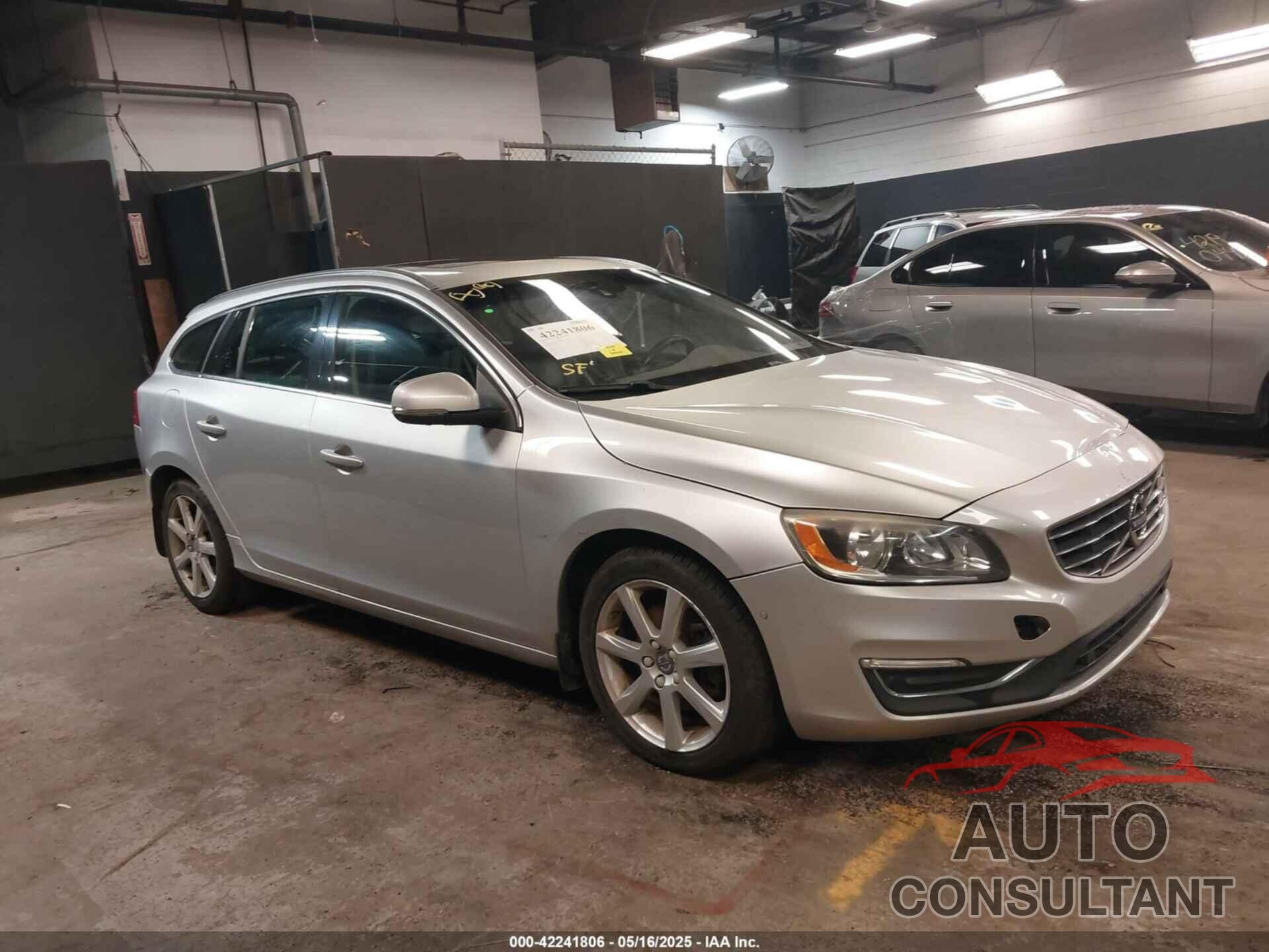 VOLVO V60 2016 - YV140MEK9G1319298