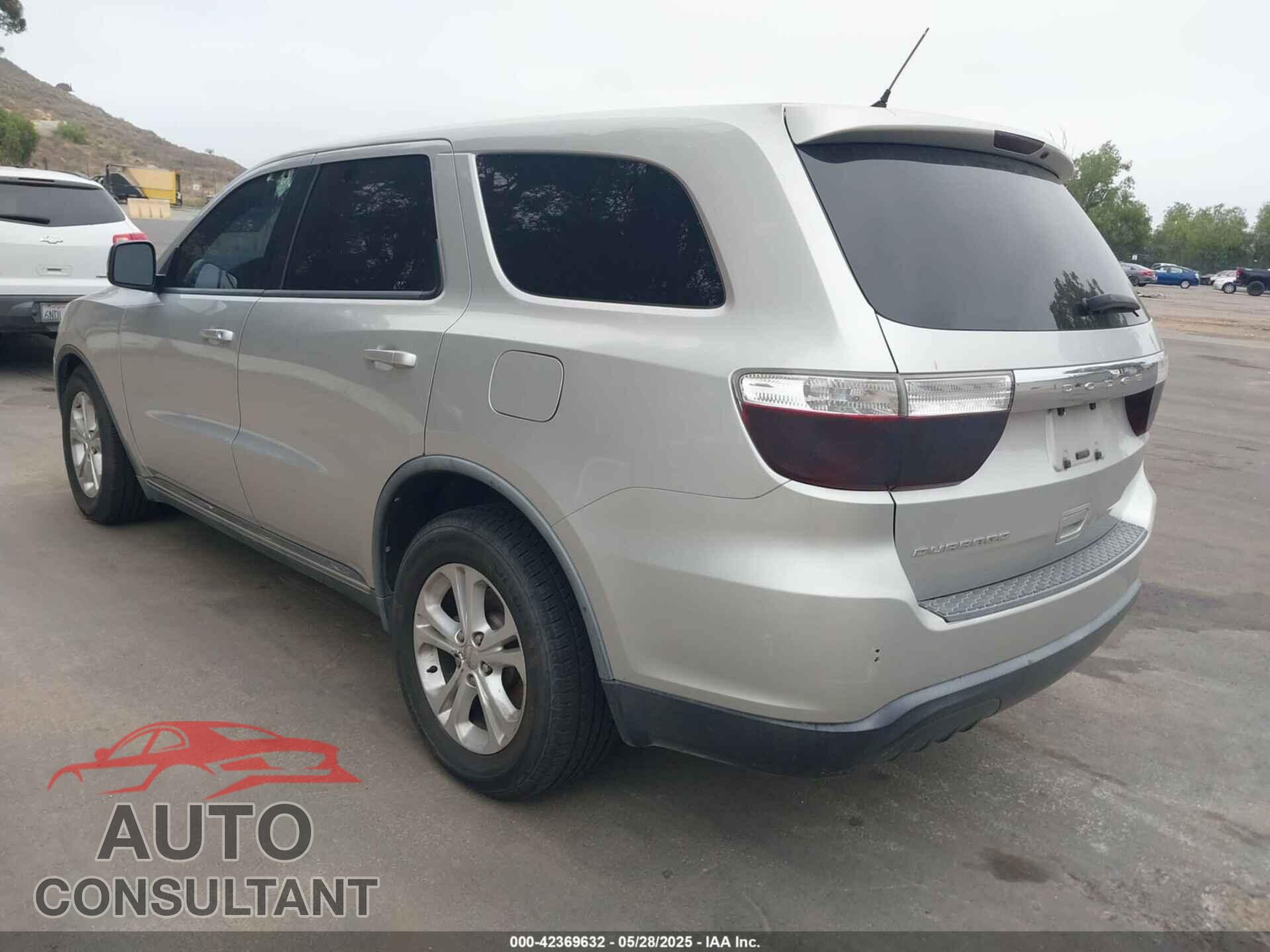DODGE DURANGO 2012 - 1C4RDHAG5CC216838