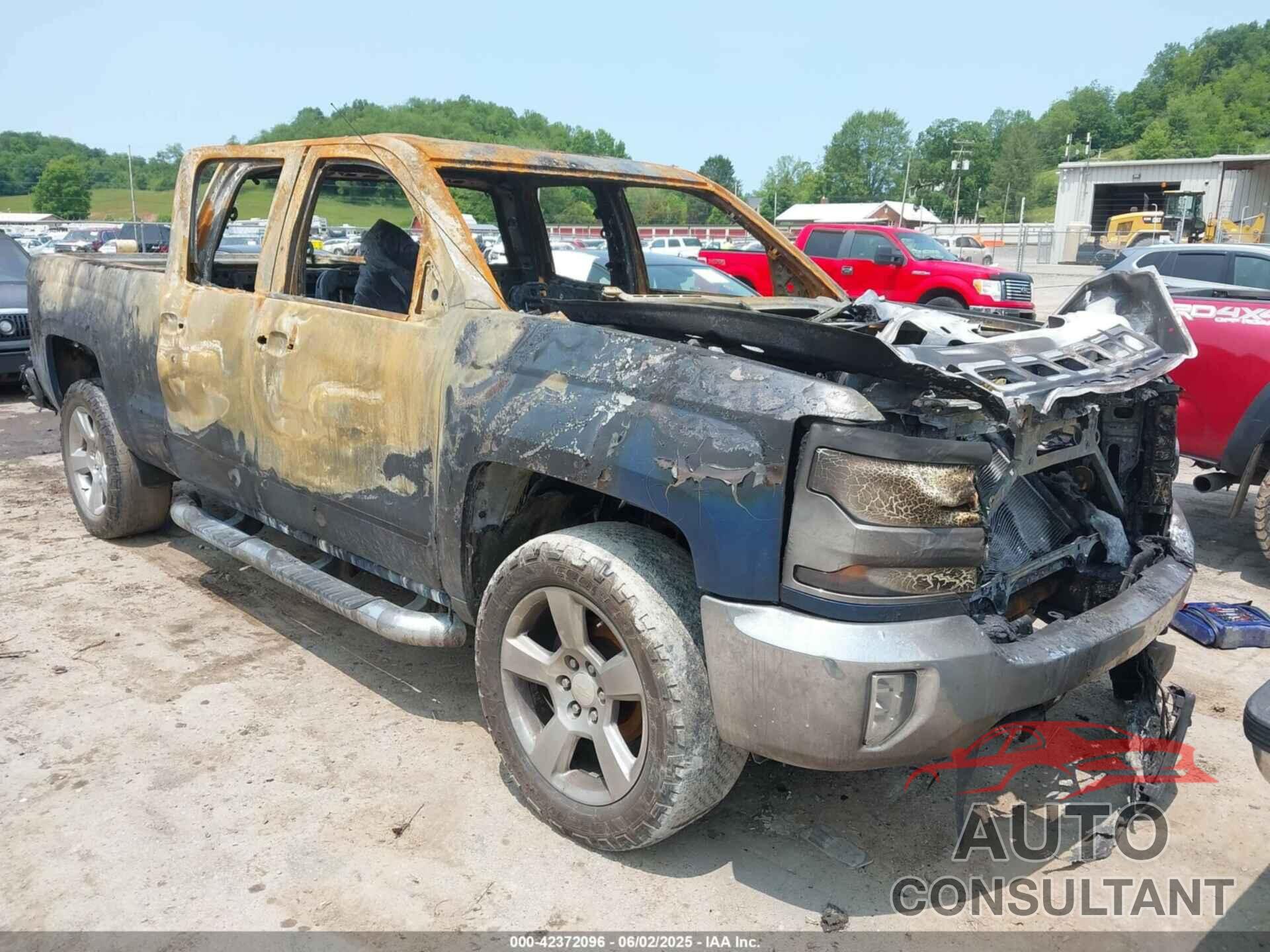 CHEVROLET SILVERADO 1500 2017 - 1GCVKREH0HZ274535