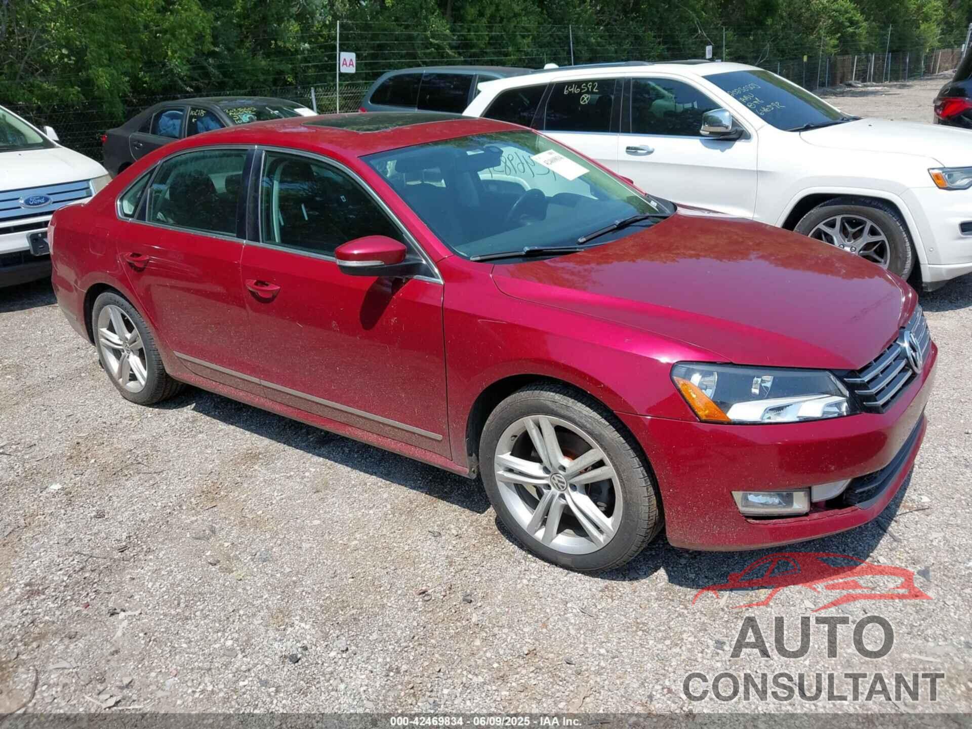 VOLKSWAGEN PASSAT 2015 - 1VWCV7A37FC038300