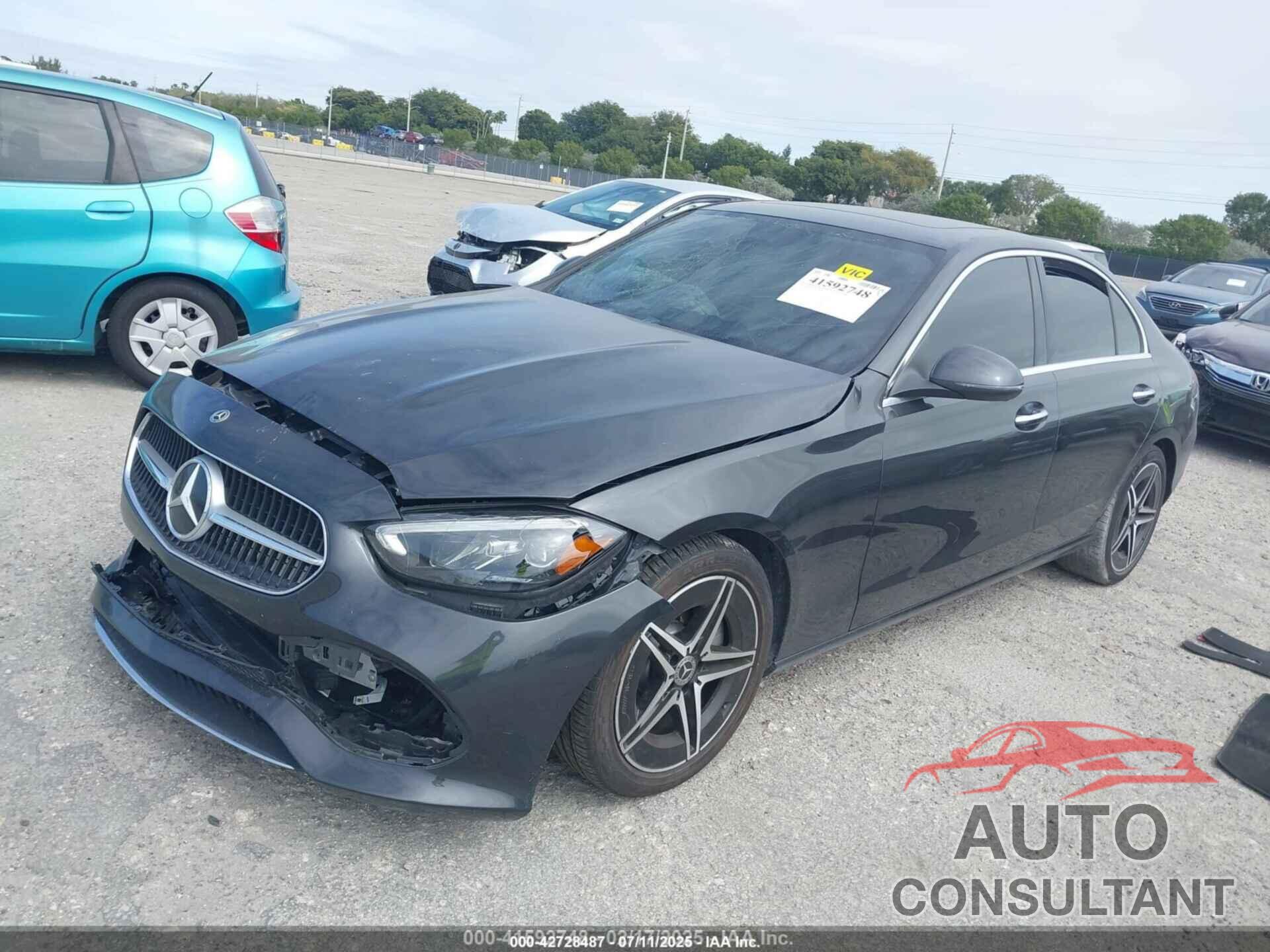 MERCEDES-BENZ C 300 2022 - W1KAF4GB4NR052502
