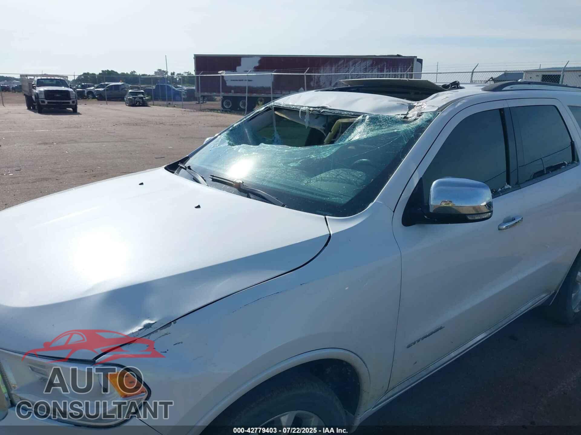 DODGE DURANGO 2017 - 1C4RDJEGXHC840031