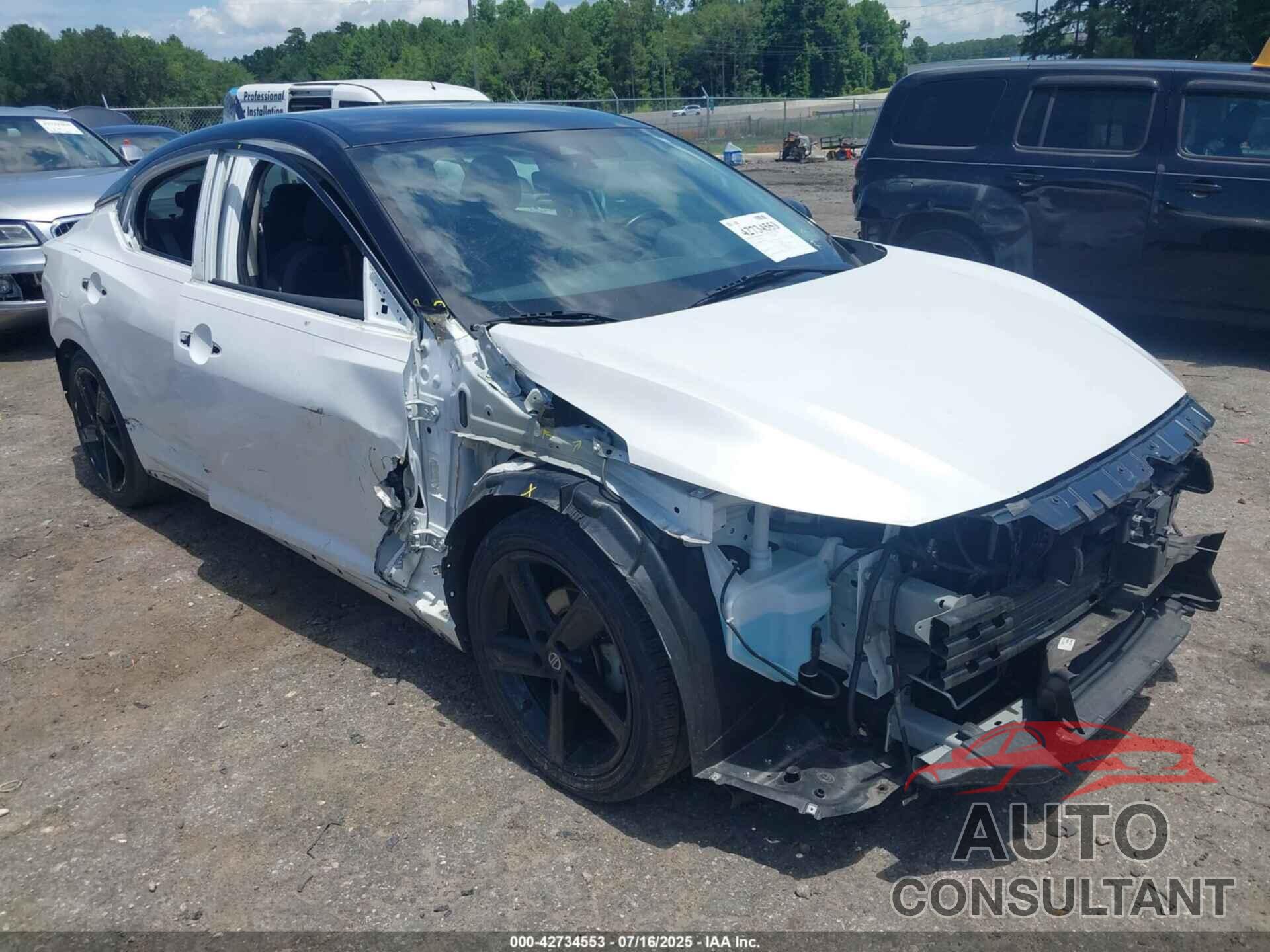NISSAN SENTRA 2022 - 3N1AB8DV0NY290226