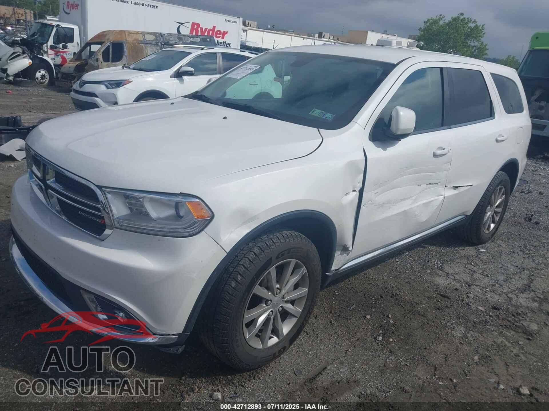 DODGE DURANGO 2017 - 1C4RDJAG6HC661040