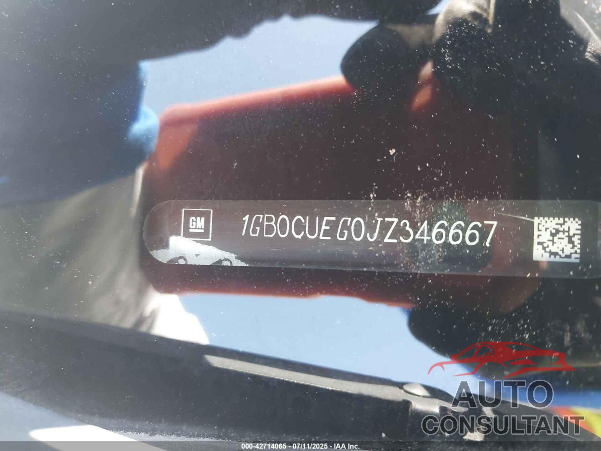CHEVROLET SILVERADO 2500HD 2018 - 1GB0CUEG0JZ346667