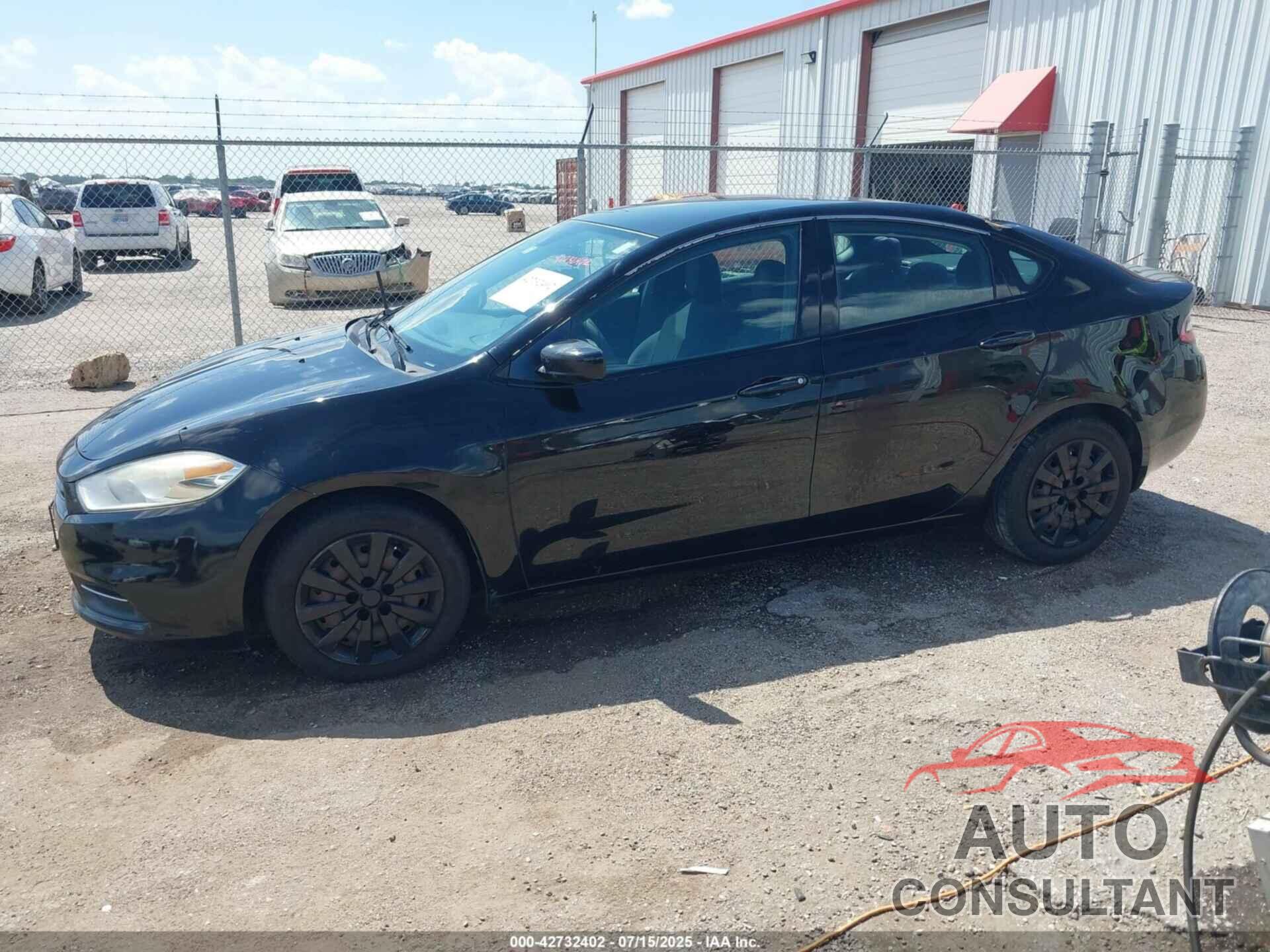 DODGE DART 2016 - 1C3CDFAAXGD570882